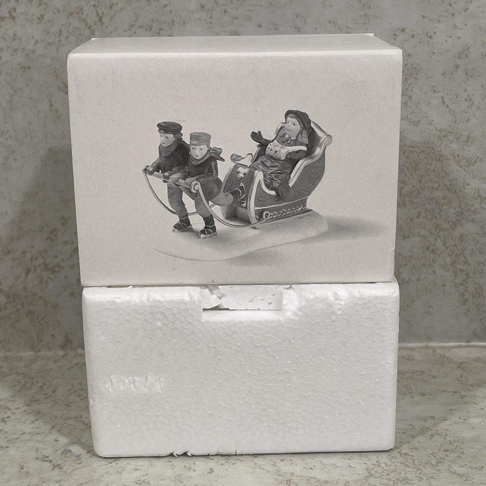 Vintage Dept 56 The Heritage Village Collection Winter Sleighride #58254 Taiwan