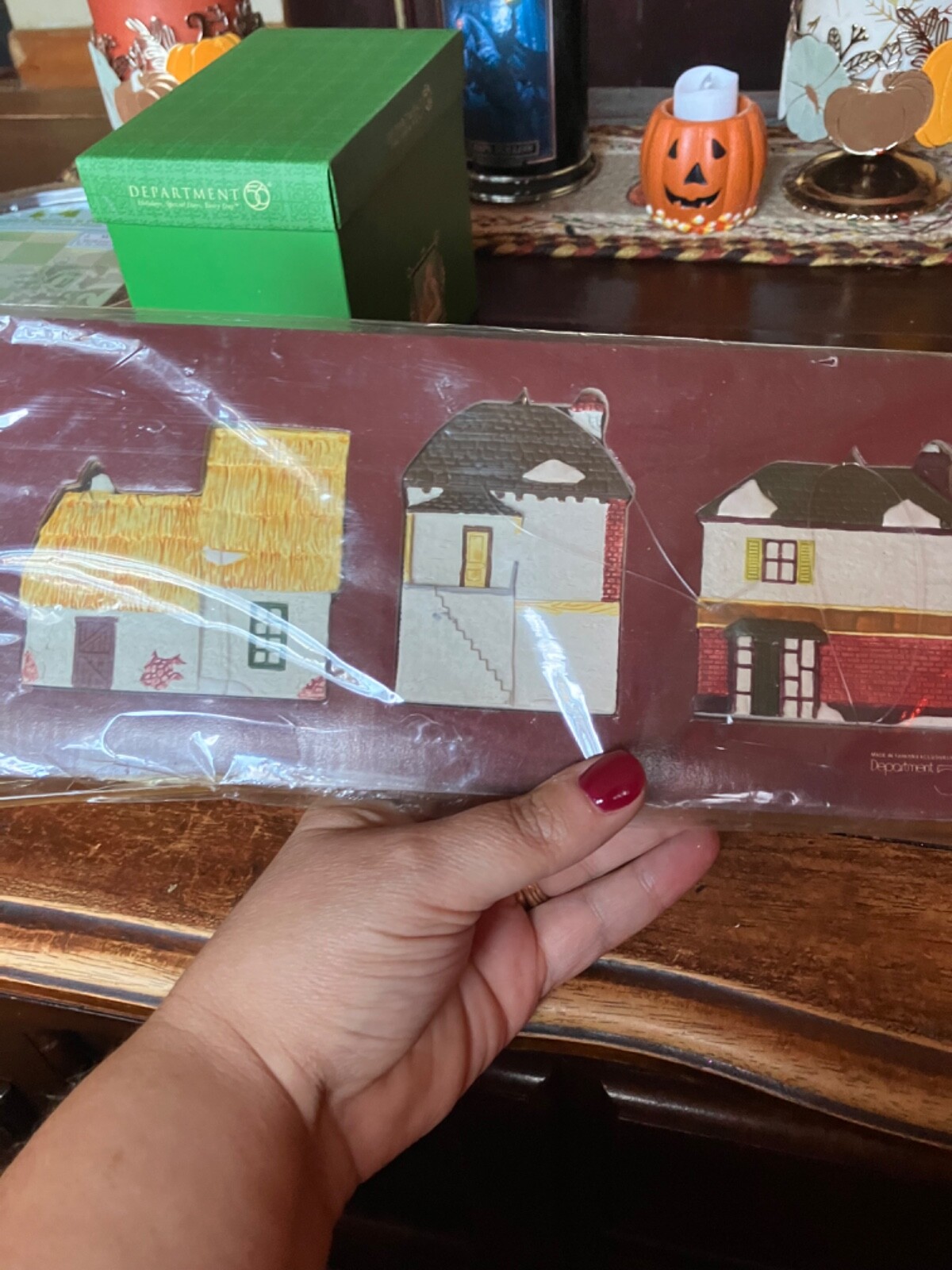 Department 56 – A Christmas Carol – Ornaments – Hand Painted Porcelain – NEW