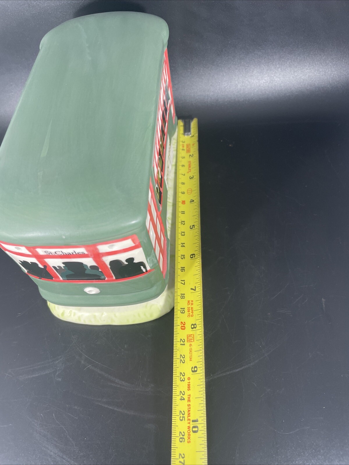 CRESCENT CITY CHRISTMAS VILLAGE “ST. CHARLES AVE STREETCAR” REPLICA COLLECTIBLE