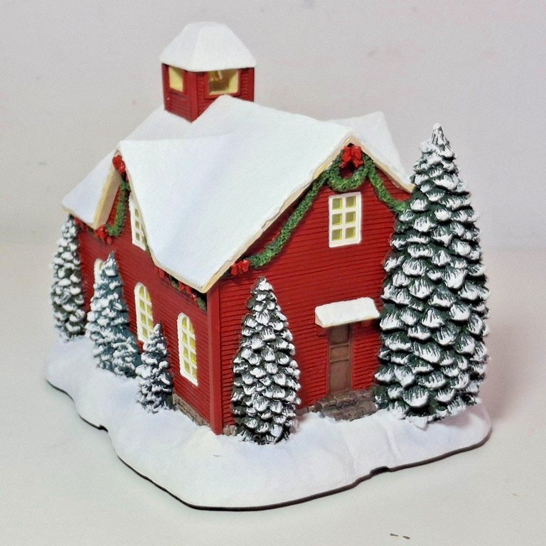 Hawthorne Thomas Kinkade Christmas Village “Christmas Cottage “, 2002