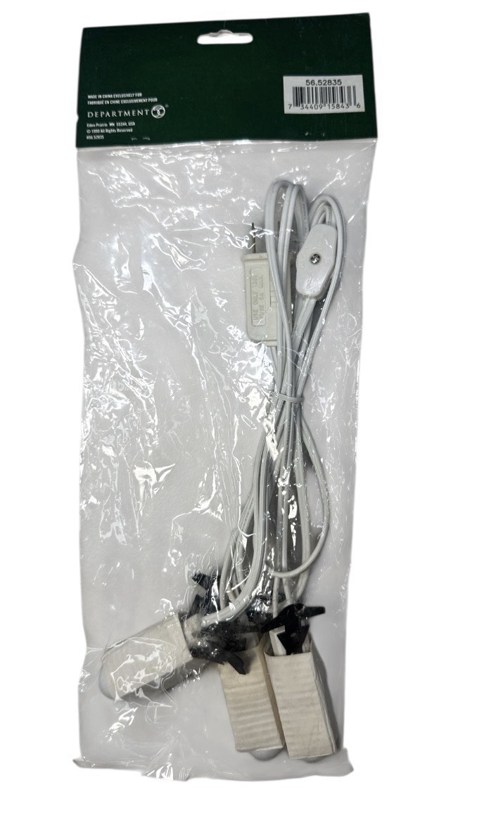 Department 56 Accessories for Villages 3-Socket Light Set 56.52835 NEW