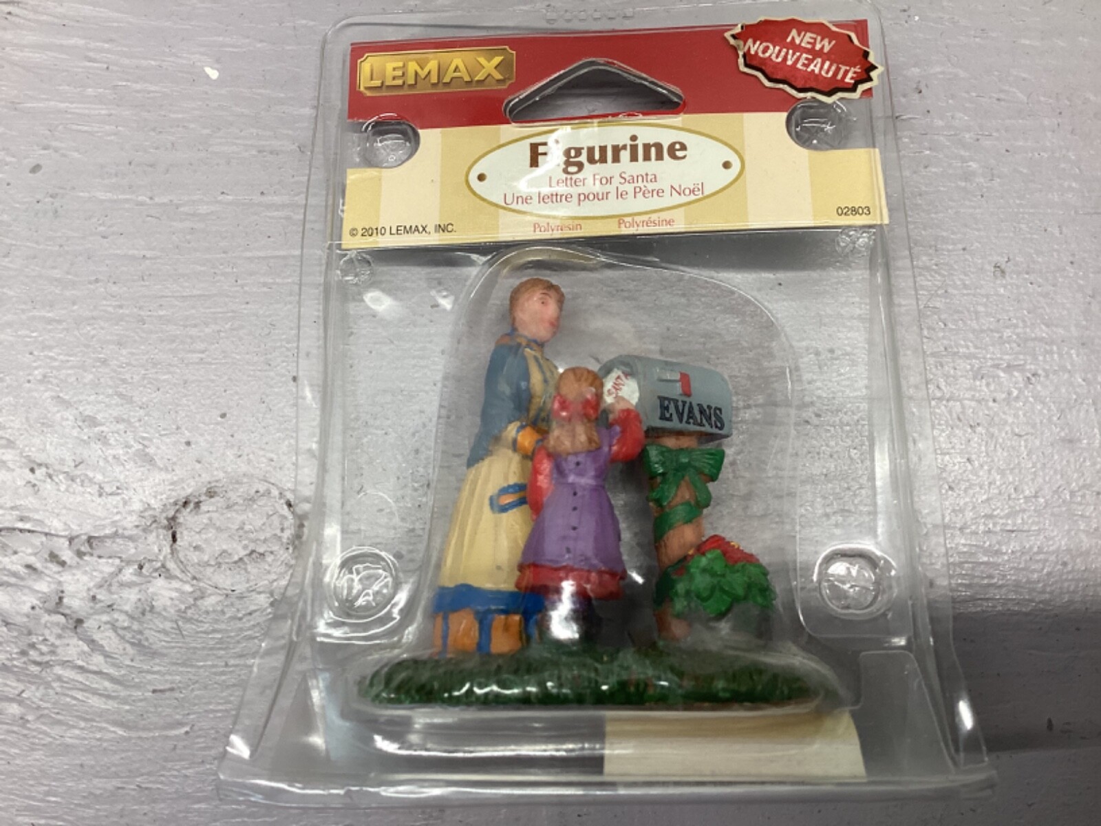 Lemax Figurine Letter for Santa 2010