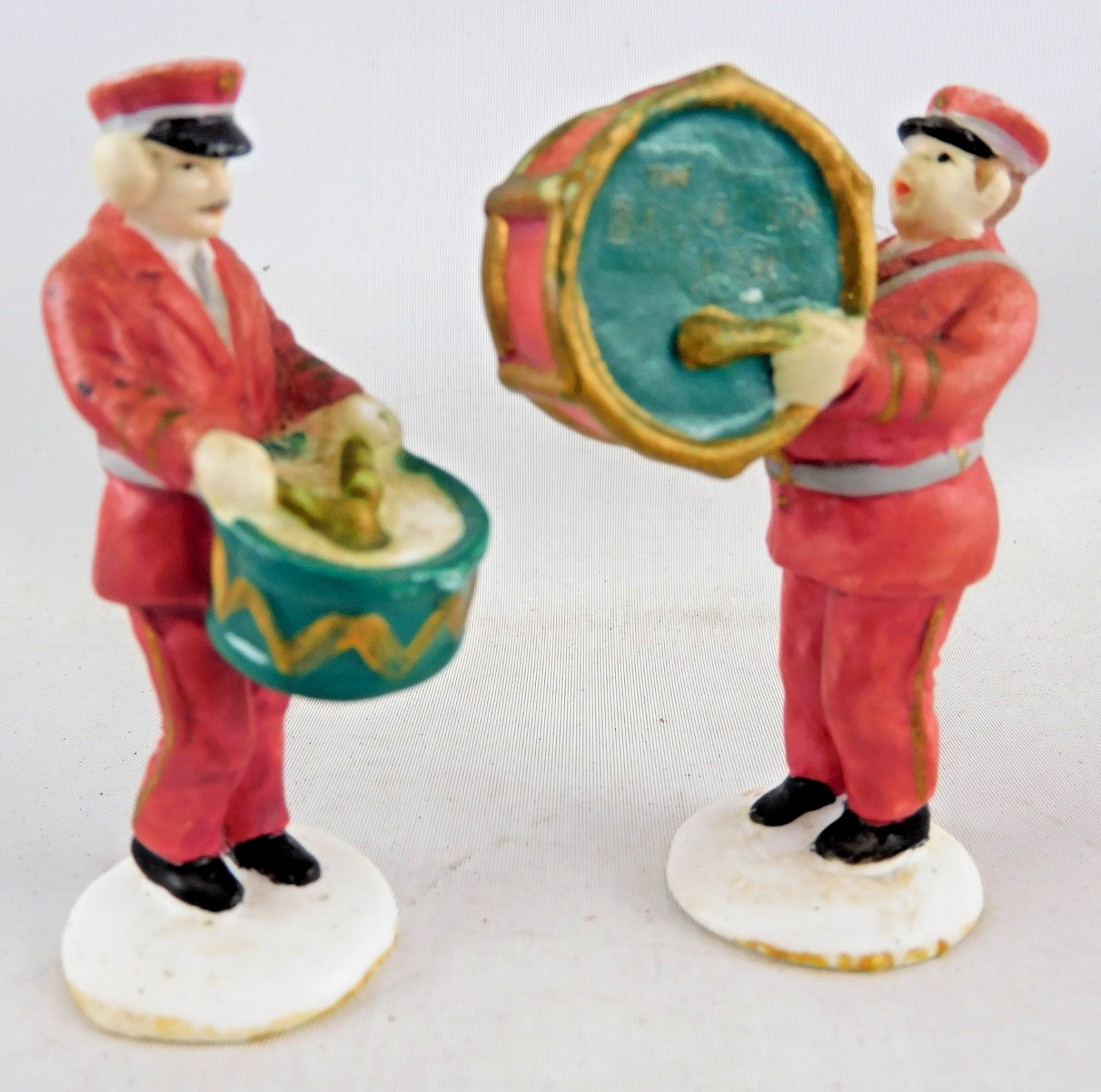Vtg Dept 56 Salvation Army Band 6 Pcs Porcelain Heritage Village Taiwan 5985-4