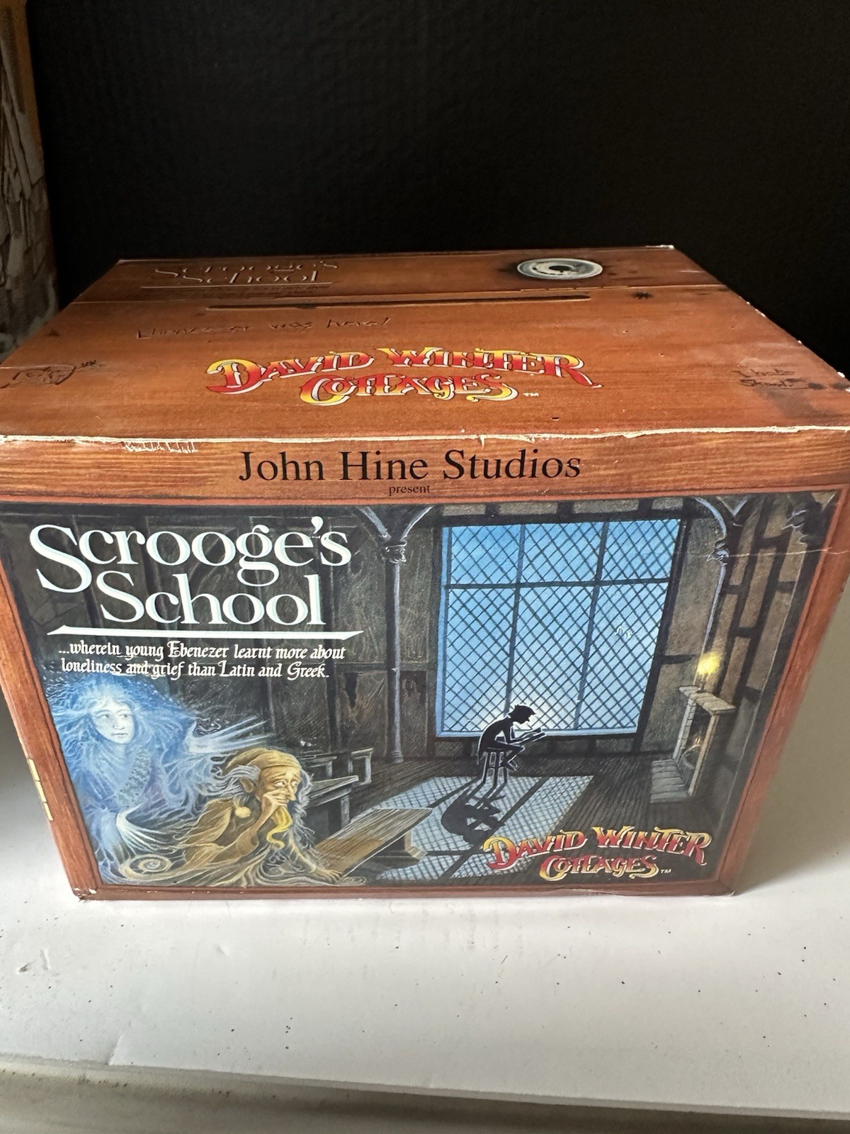 David Winter Scrooge/Christmas Collection 5Pcs Holiday Decor(see Description)
