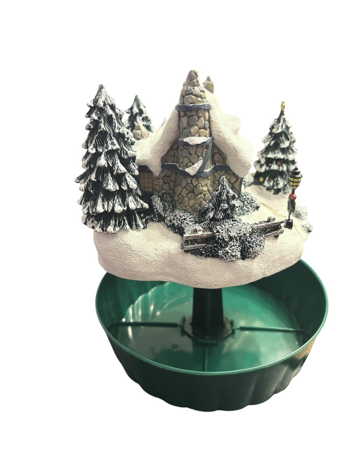 Thomas Kinkade Stonehearth Hutch Christmas Collection Lighted Cottage Teleflora