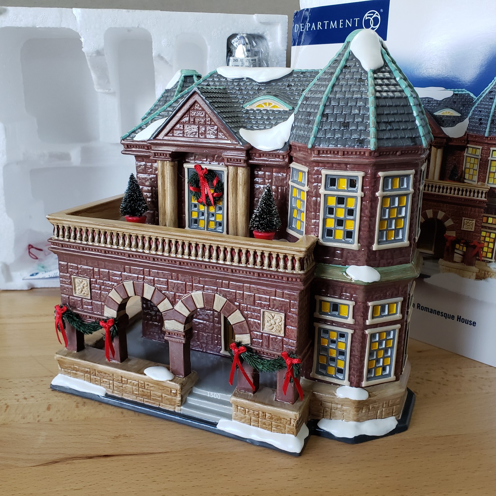 Department 56 Richardsonian Romanesque House American Architecture Series