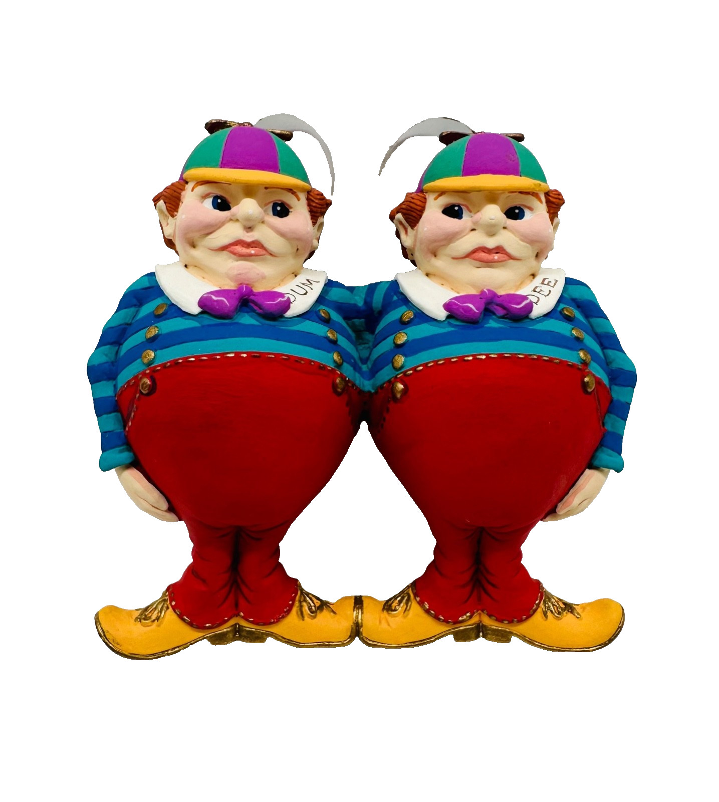 Tweedle Dee & Tweedle Dum # 1317-0 MOTHER GOOSE COLLECTION Dept 56 NEW ORNAMENT