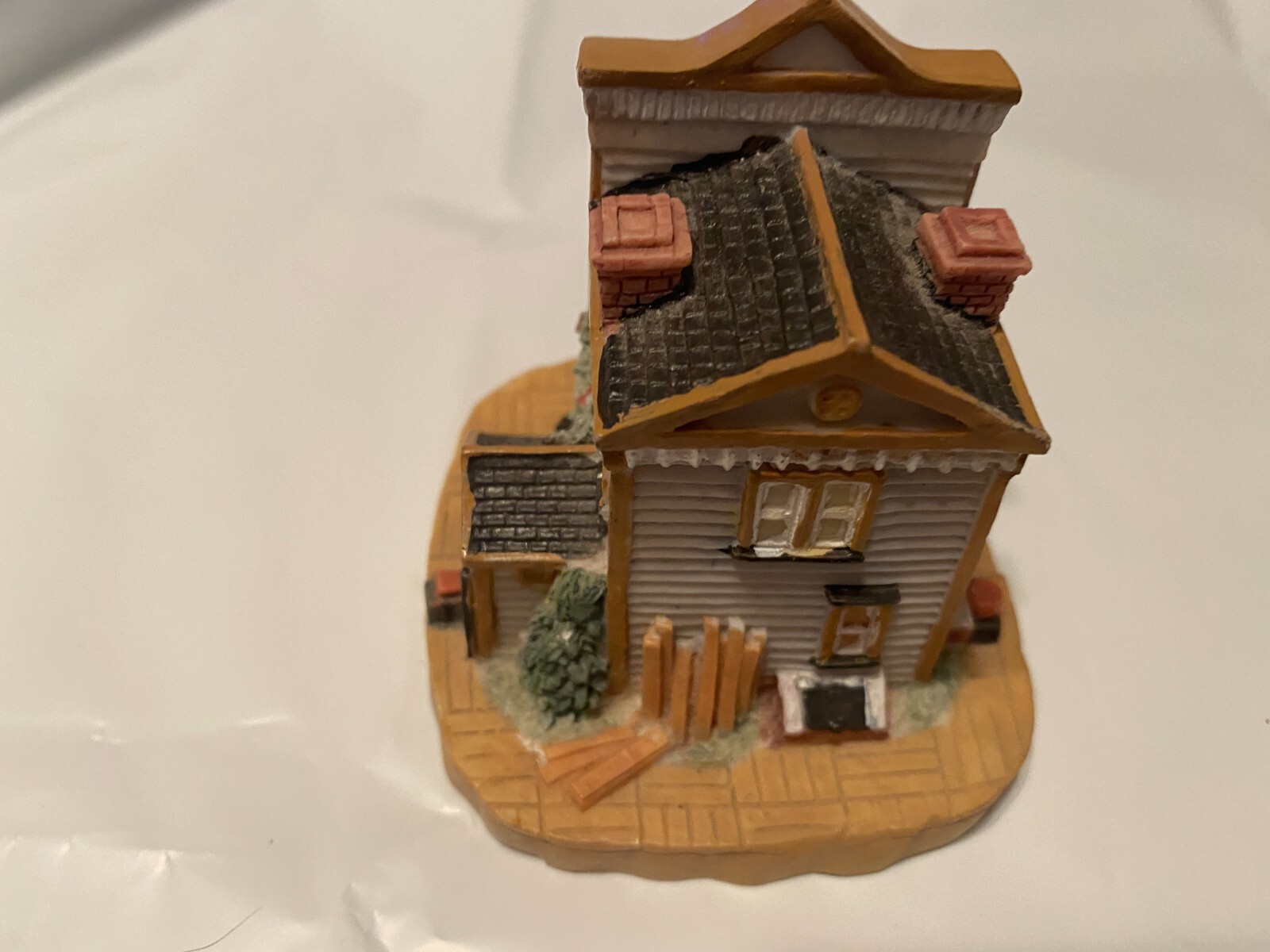 1993 Cox’s Furniture and Undertakers 3″ Village homes and tiny church