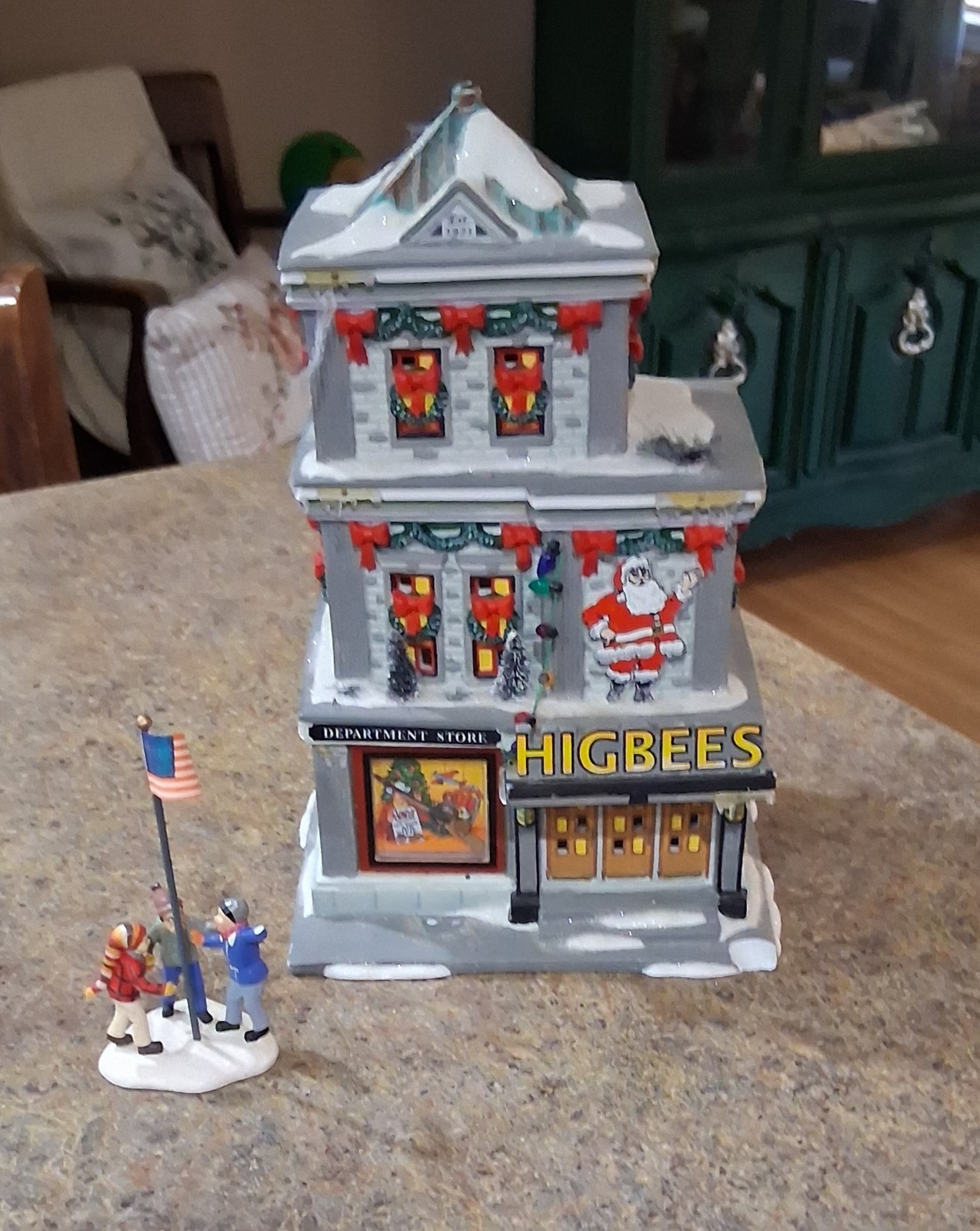 Depart. 56 Higbees Store & Triple Dog Dare collectible from “A Christmas Story”