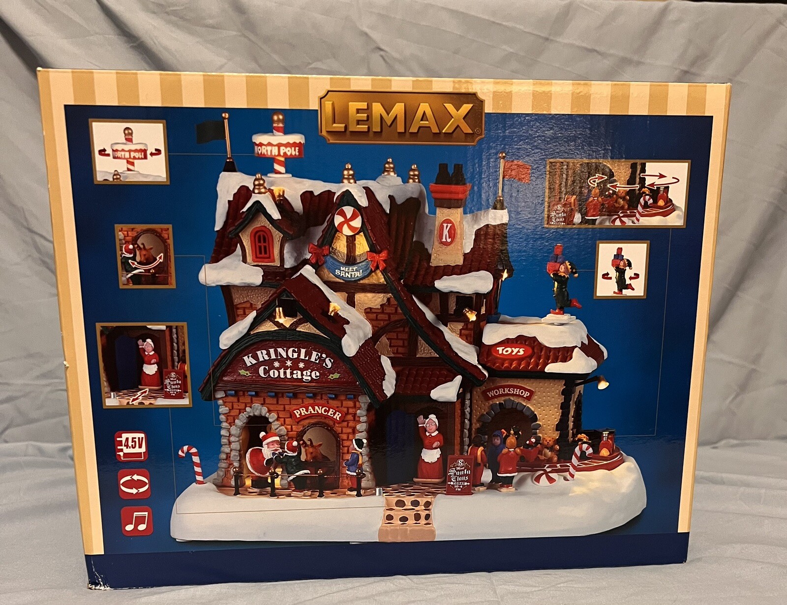 Lemax Santa’s Wonderland 2019 KRINGLE’S COTTAGE #9546
