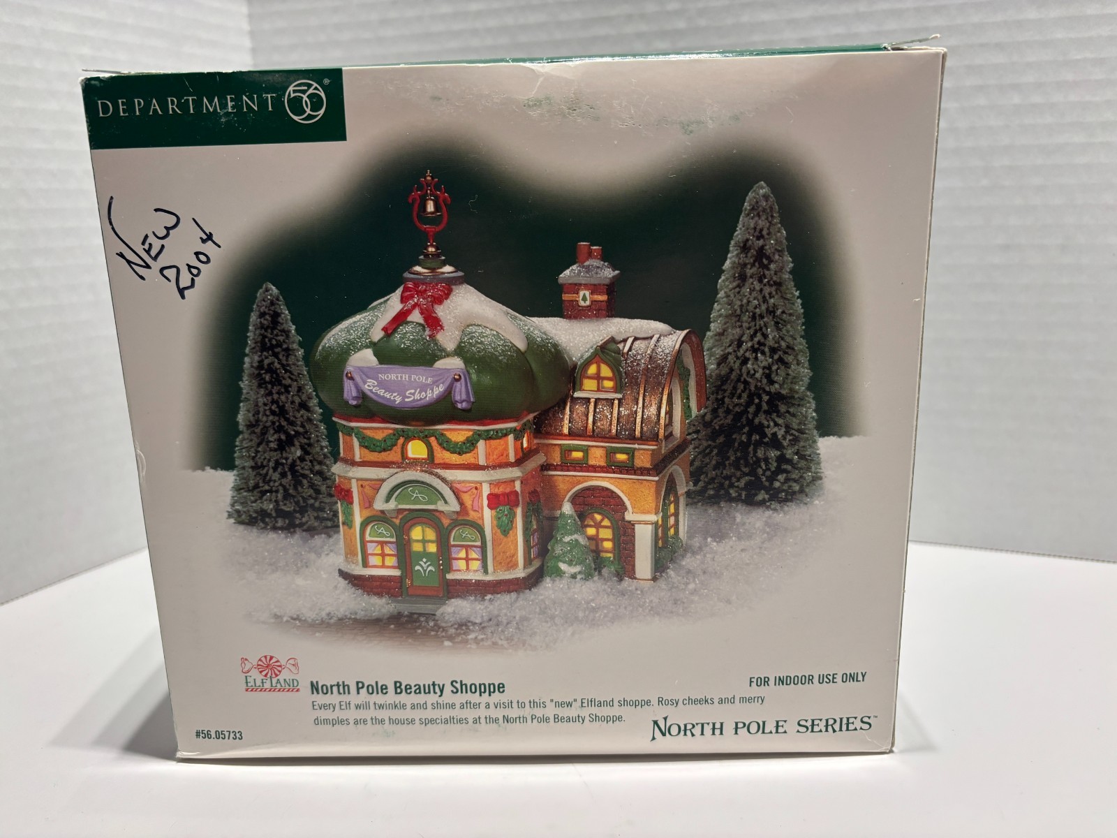 DEPT 56 NORTH POLE SERIES NORTH POLE BEAUTY SHOPPE Elfland