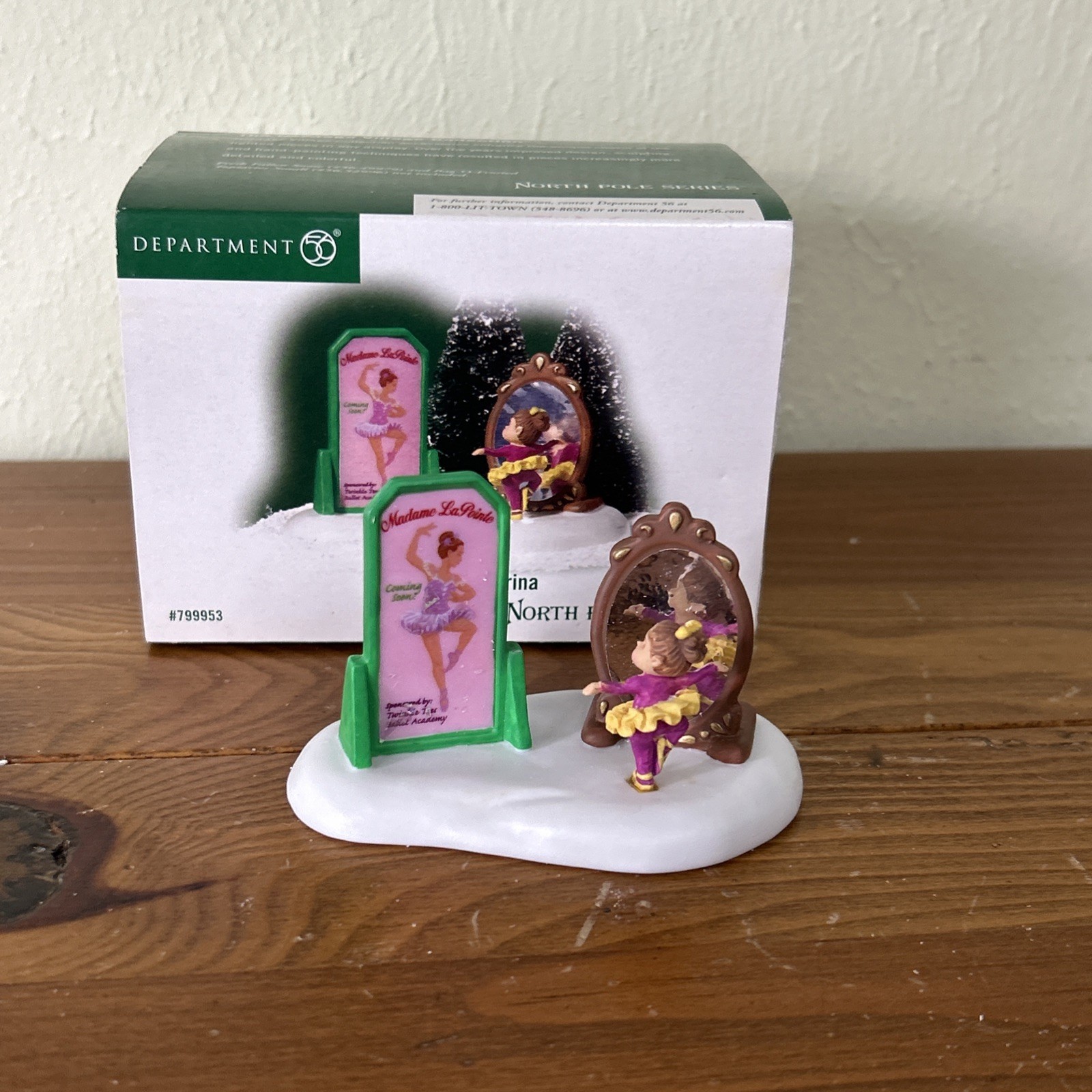 Department 56 North Pole Series The Little Ballerina Accessory Figurine 799953