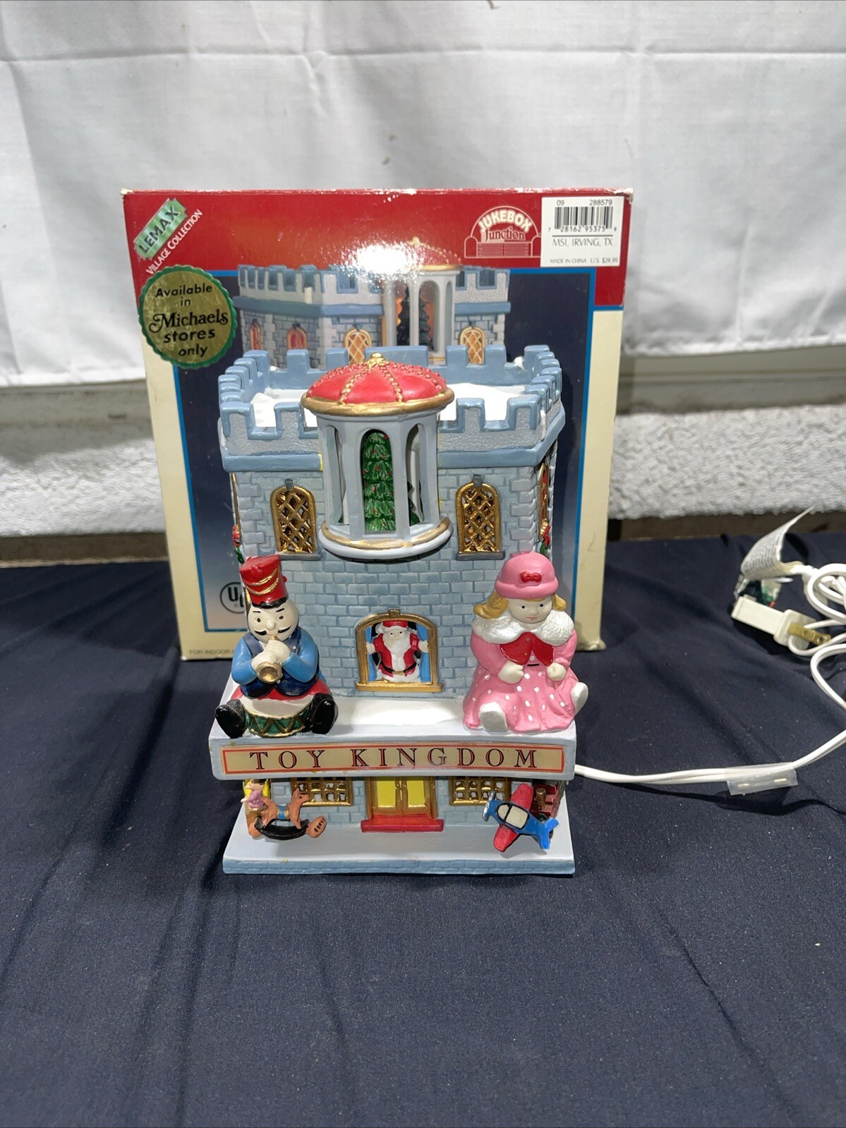 Lemax TOY KINGDOM Table Accent Jukebox Junction Village Collection