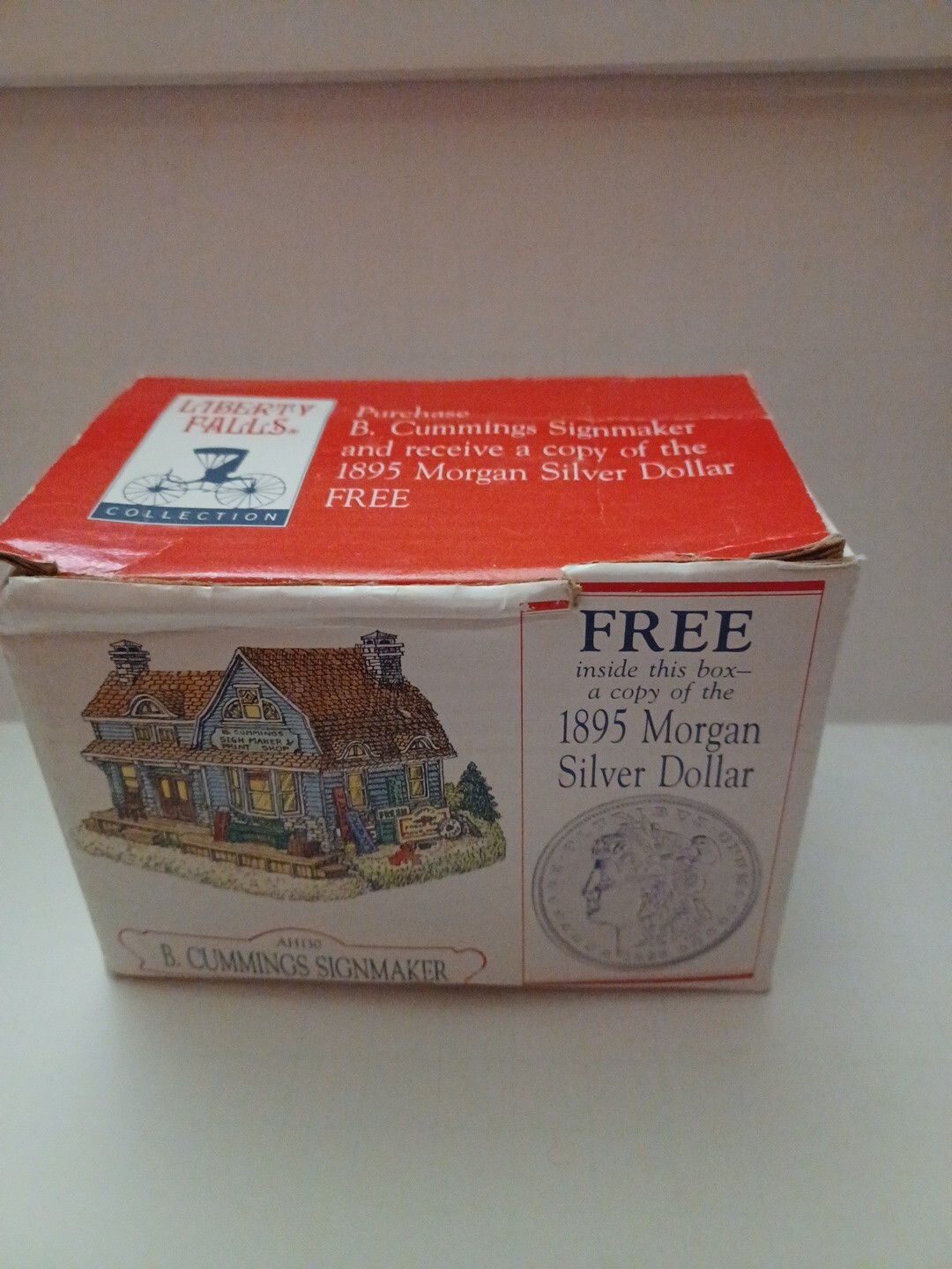 1993 Liberty Falls B.Cummings Signmaker Collection AH130 Open Box. No Coin.