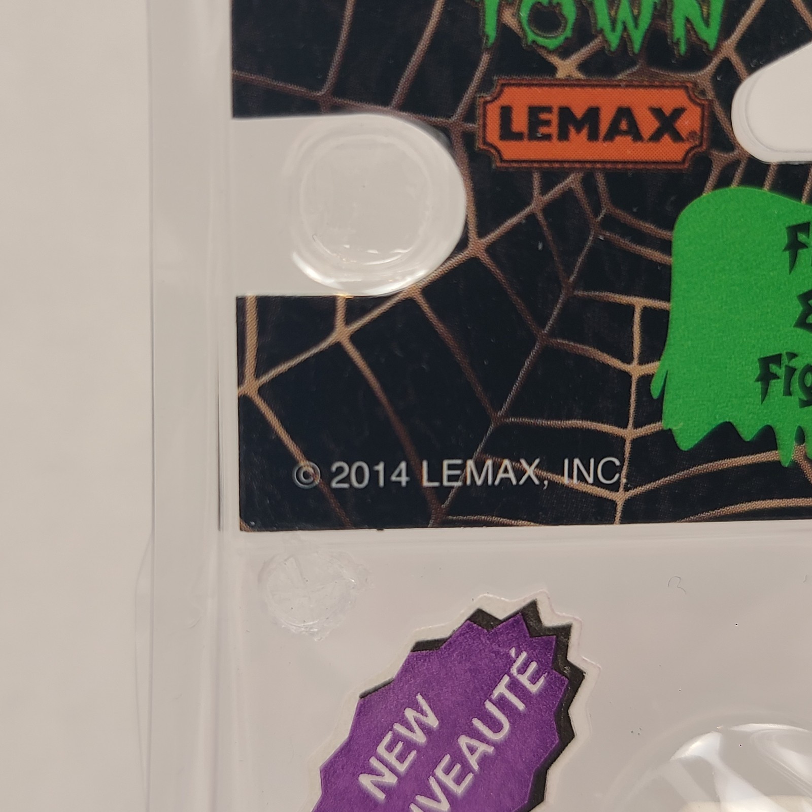 Lemax Spooky Town Ghost Grasps Victim Figurine 42206 Halloween Decor Figure 2014