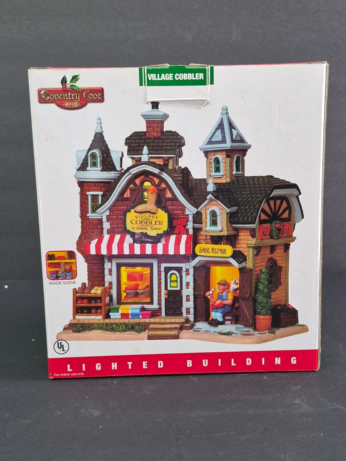 Lemax Coventry Cove Village Cobbler Lighted House