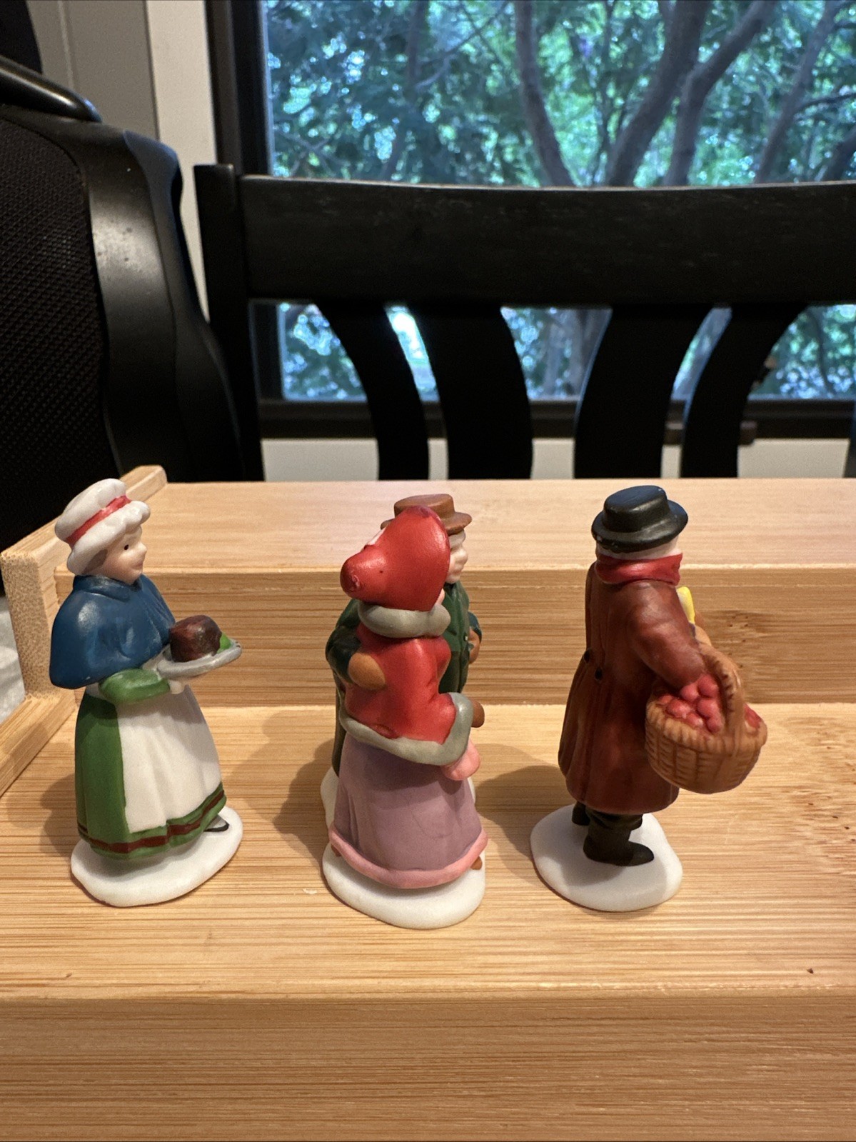 Dept 56 Dickens Village Fezziwigs and Friends #59285 Set of 3 Figures