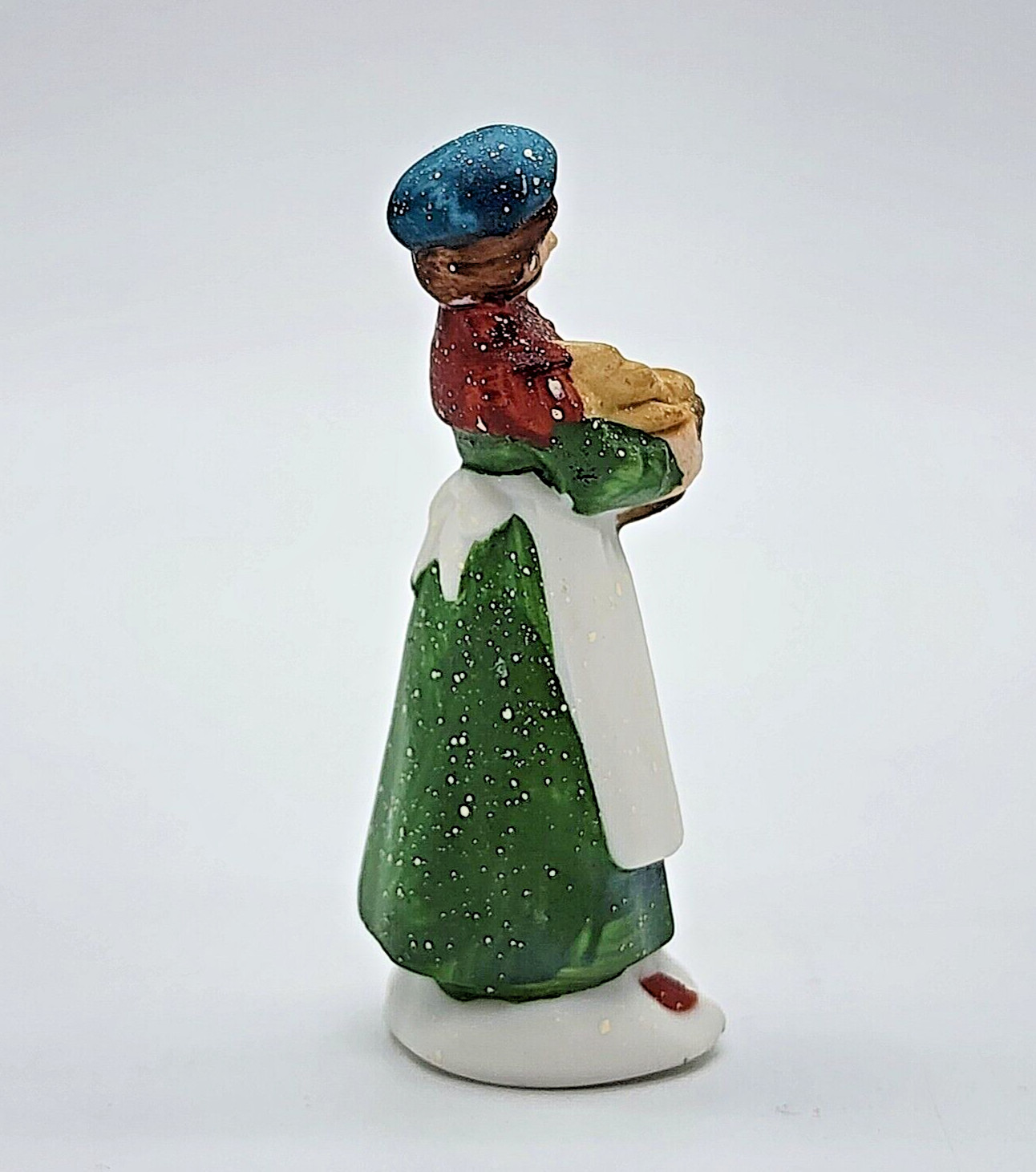 Dept 56 Village SHOPKEEPERS 59668 set of 4 handpainted porcelain retired Taiwan