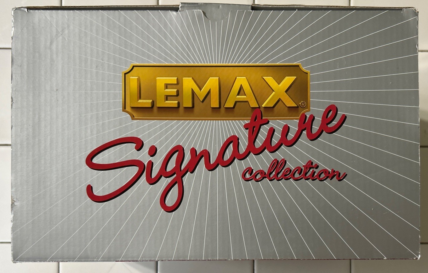 Lemax Signature Collection Christmas Houseboat Lighted Table Accent 2008 – RARE
