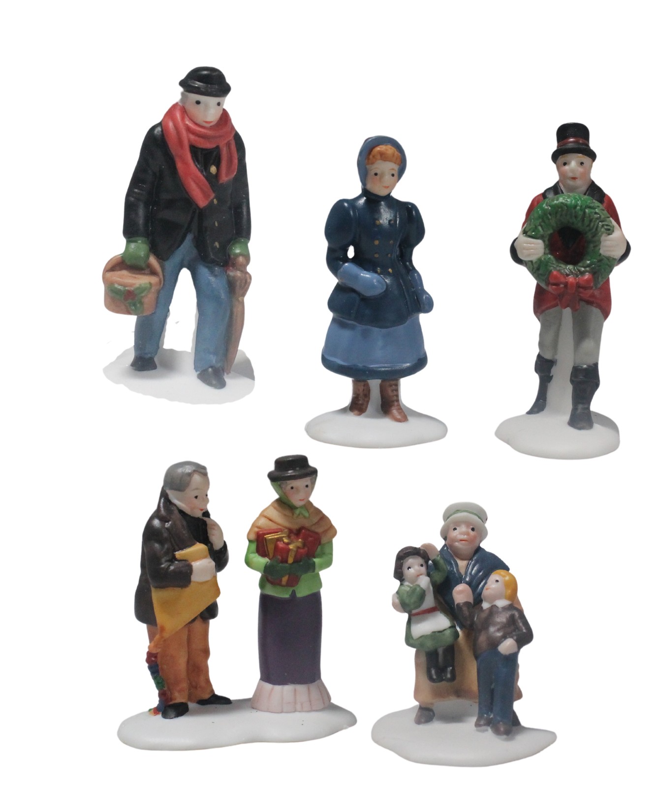 Department 56, David Copperfield, Dickens Village (55514) Set of 5, NIB