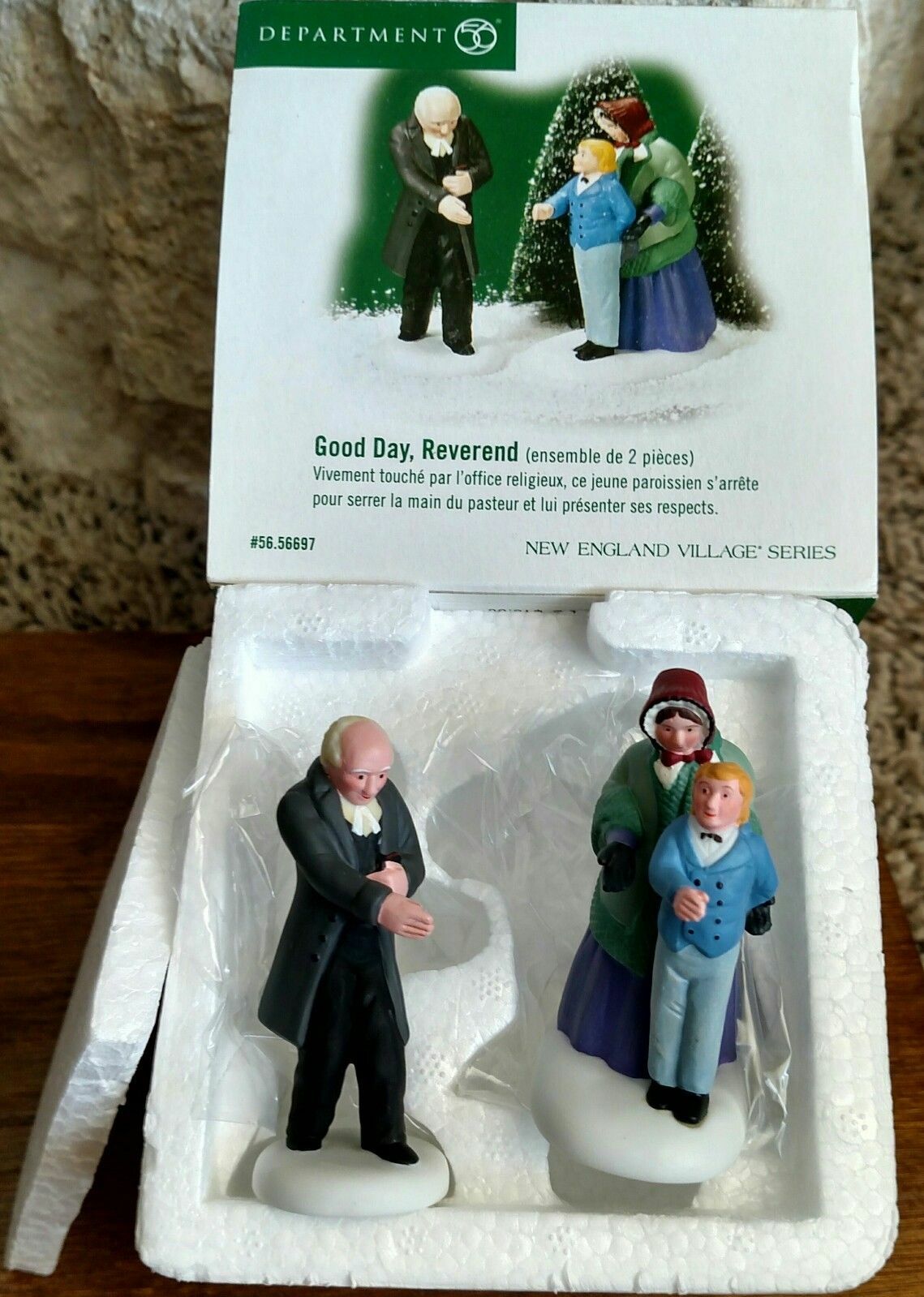 Good Day, Reverend #56697 New England Department 56 – BUYER GUARANTEE