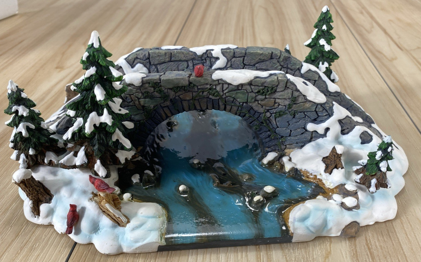 Department 56 Village Mill Creek Bridge #52635 Original Box Retired 10.5″ Long