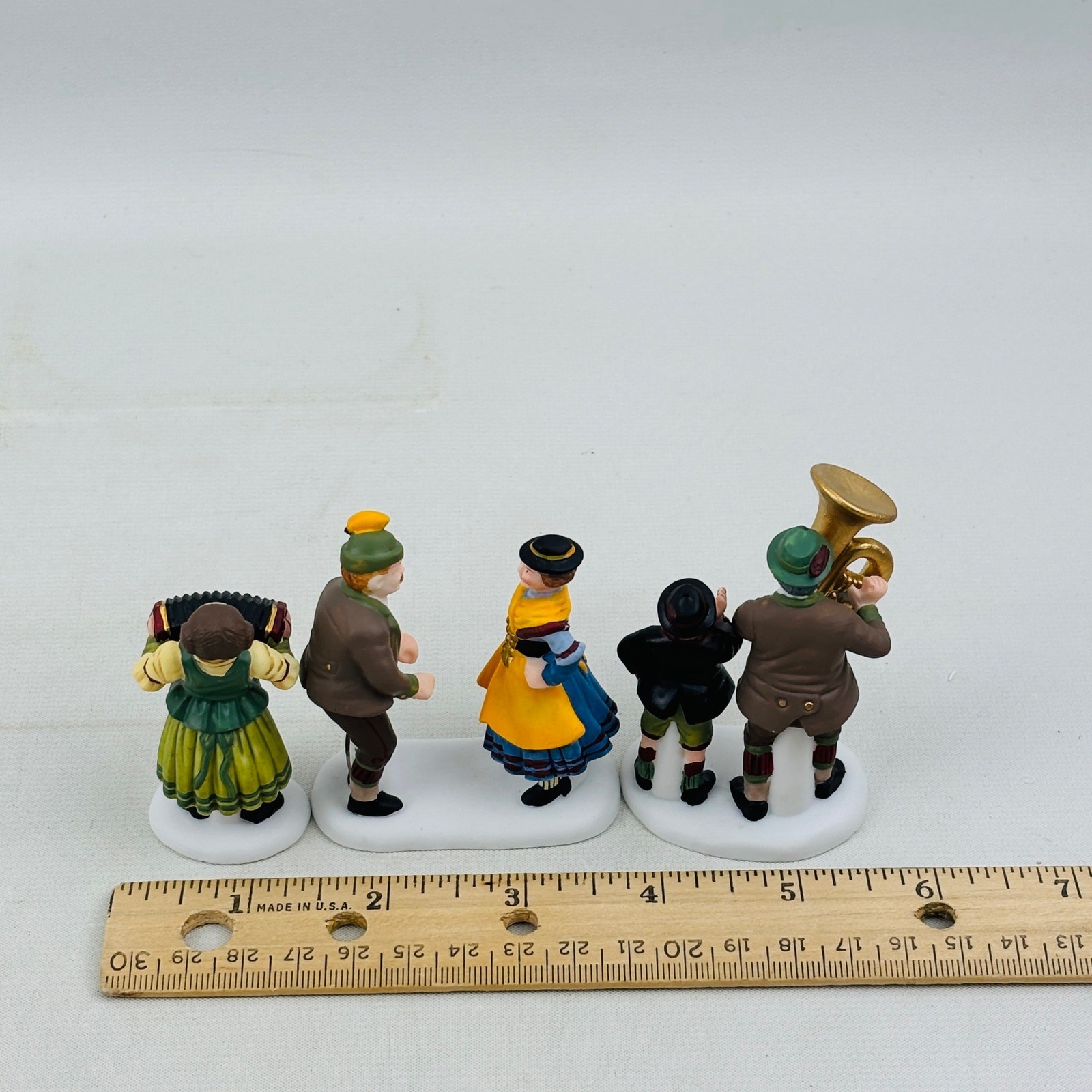 Dept 56 Polka Fest Set of 3 Porcelain Figurines Alpine Village 56251 Box