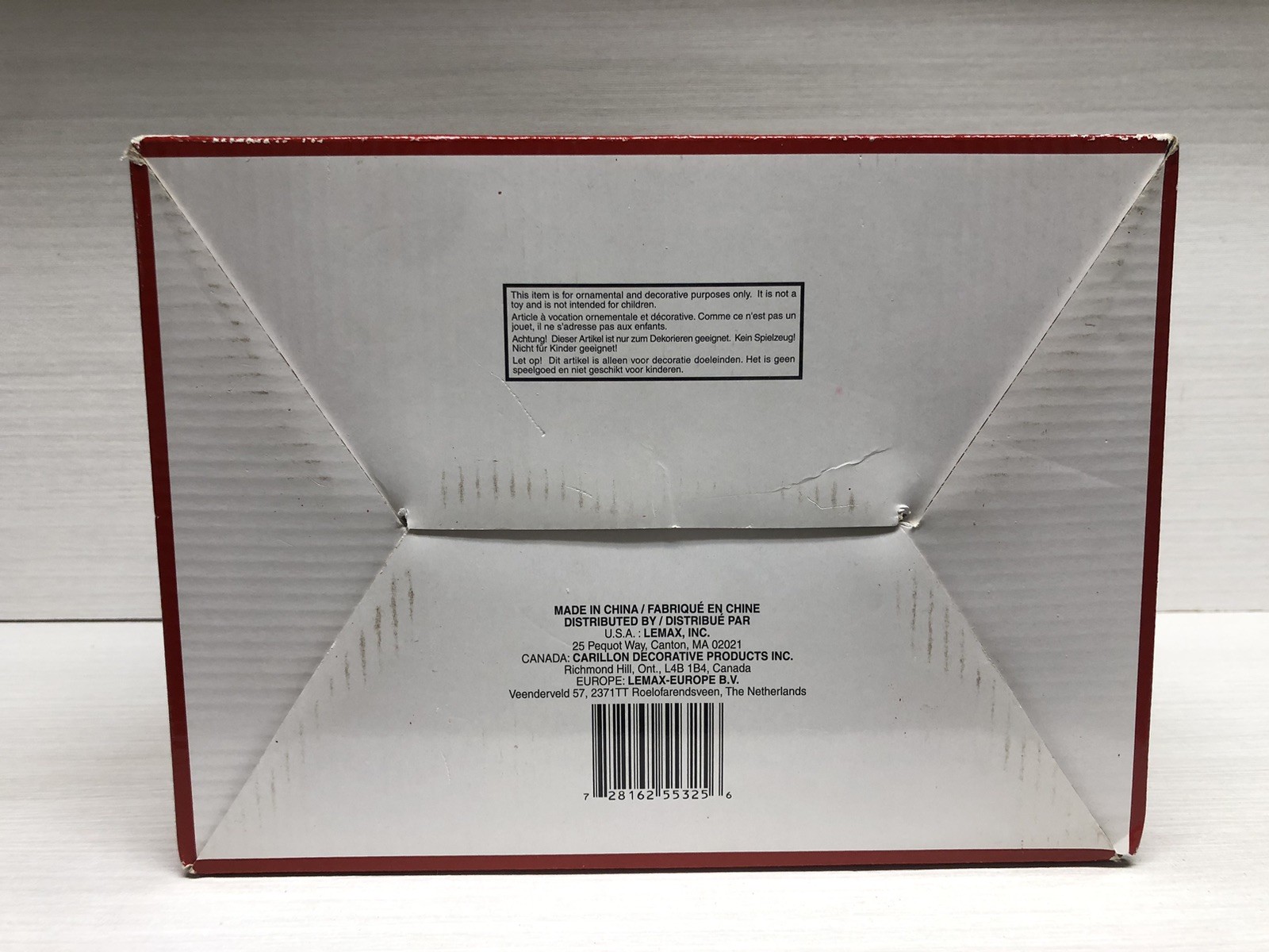 2005 LEMAX Harvest Crossing Lighted “MENARD CASHWAY LUMBER” #55325