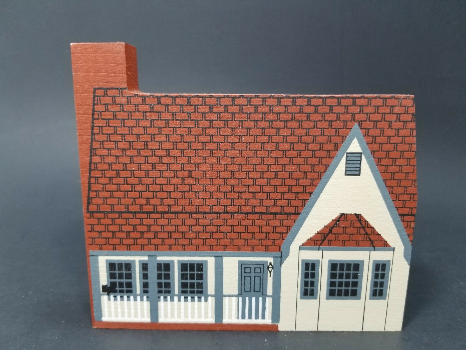 Cat’s Meow Village Burton Lancaster Home Series VI 1988 Signed Faline 91 Vintage