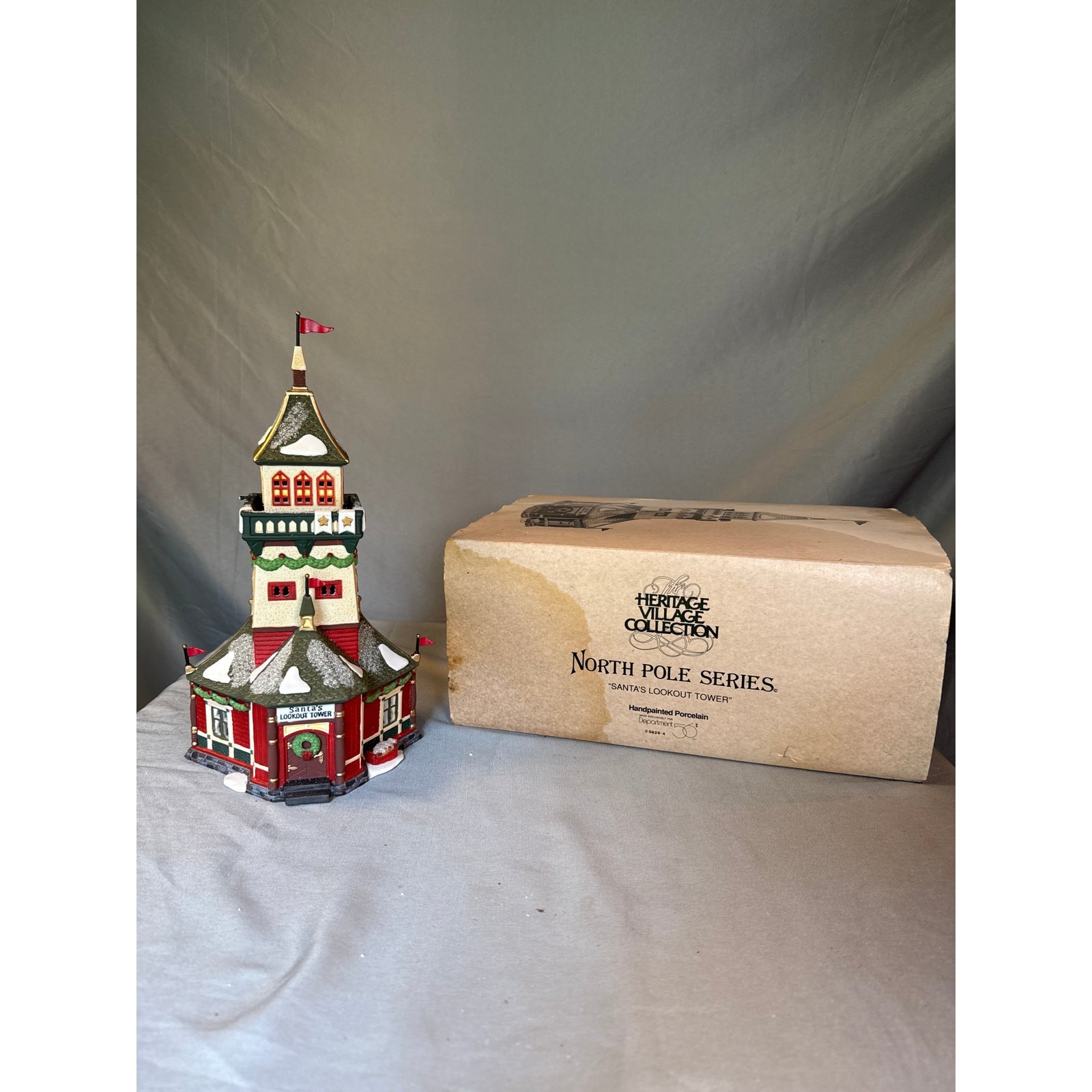 Dept 56 North Pole Series Village Lot 6 Buildings 2 Accessories w/ Boxes