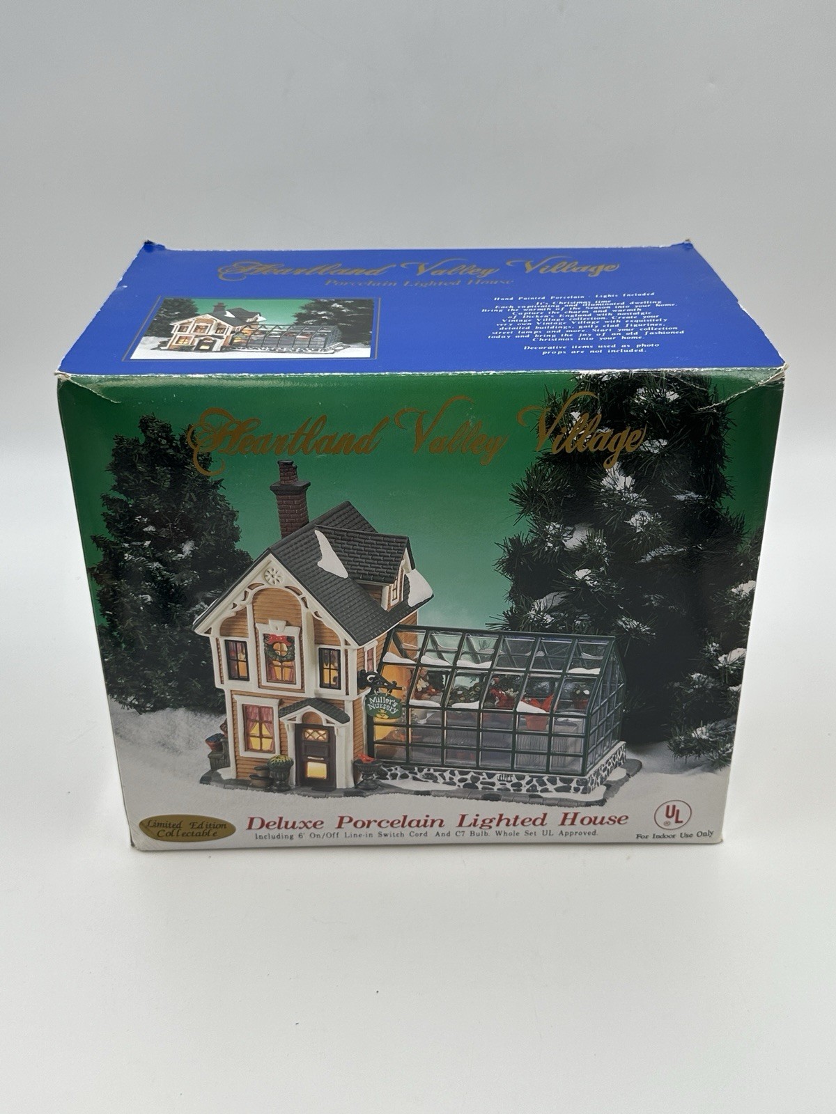 Access Heartland Valley Village Miller’s Nursery Deluxe Porcelain Lighted House