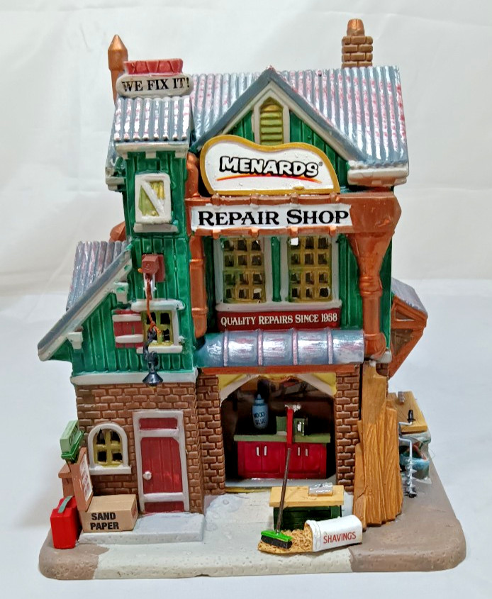 Lemax Menards Exclusive Repair Shop 2013 #35528