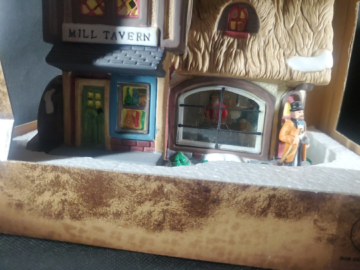 Lemax Enchanted Forest Glass Window House Mill Tavern New In Box See Photos ***