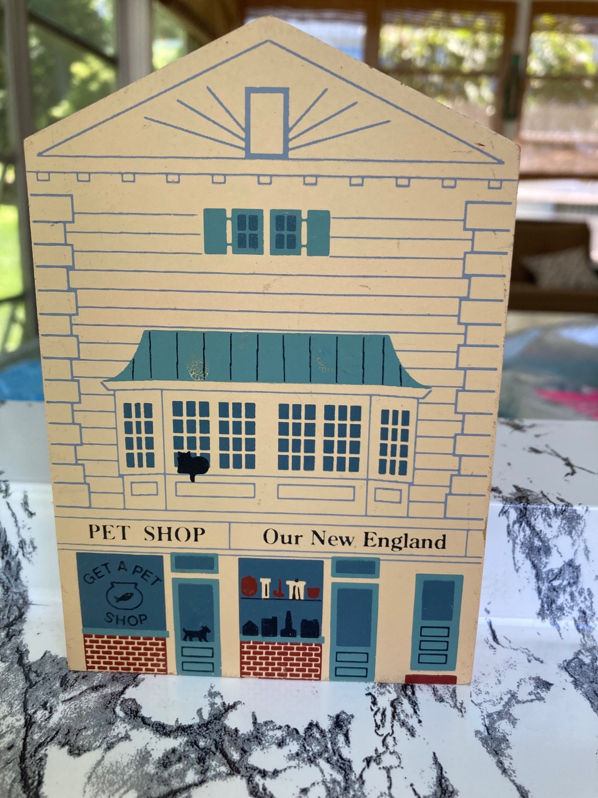 The Cat’s Meow Pet Shop/New England Gift Series XI Signed 1993 Shelf Sitters