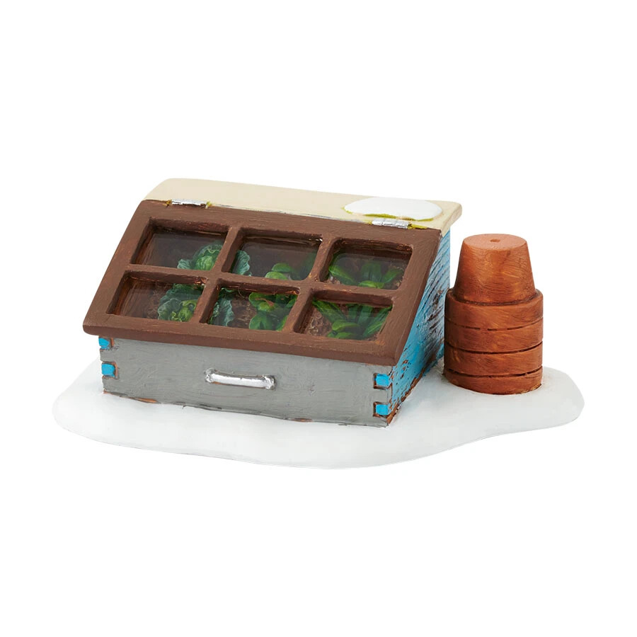 Dept 56 2015 Woodland Cold Frame Village Accessories #4047583 Charming Plants