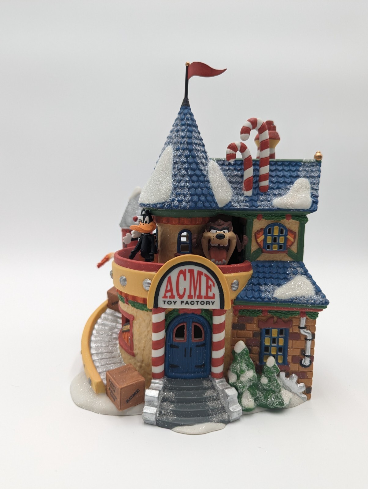 Dept 56 North Pole Series Looney Tunes Acme Toy Factory #56729 /Read