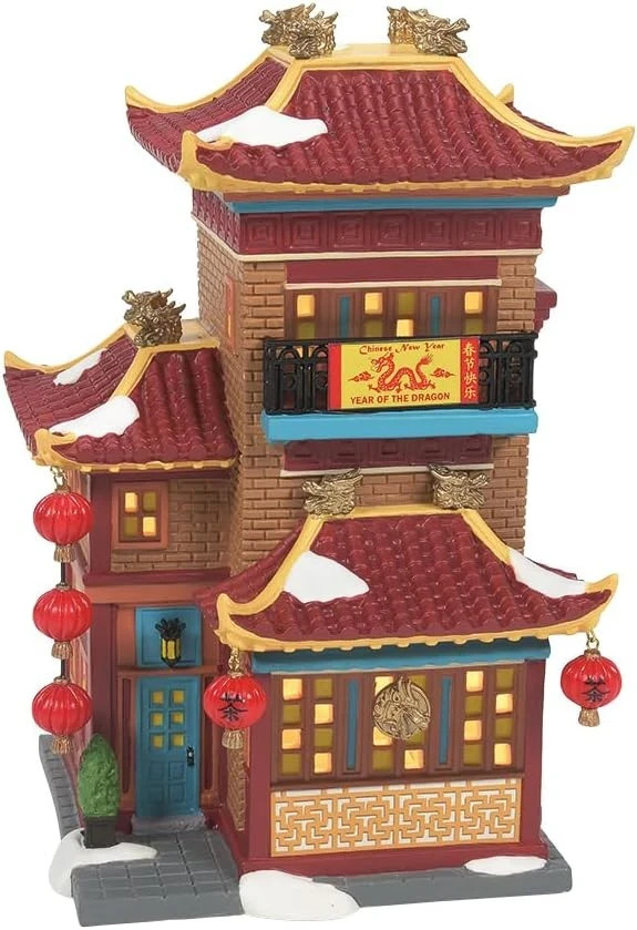Department 56 Christmas In The City – Lunar Dragon Tea House (6014549)