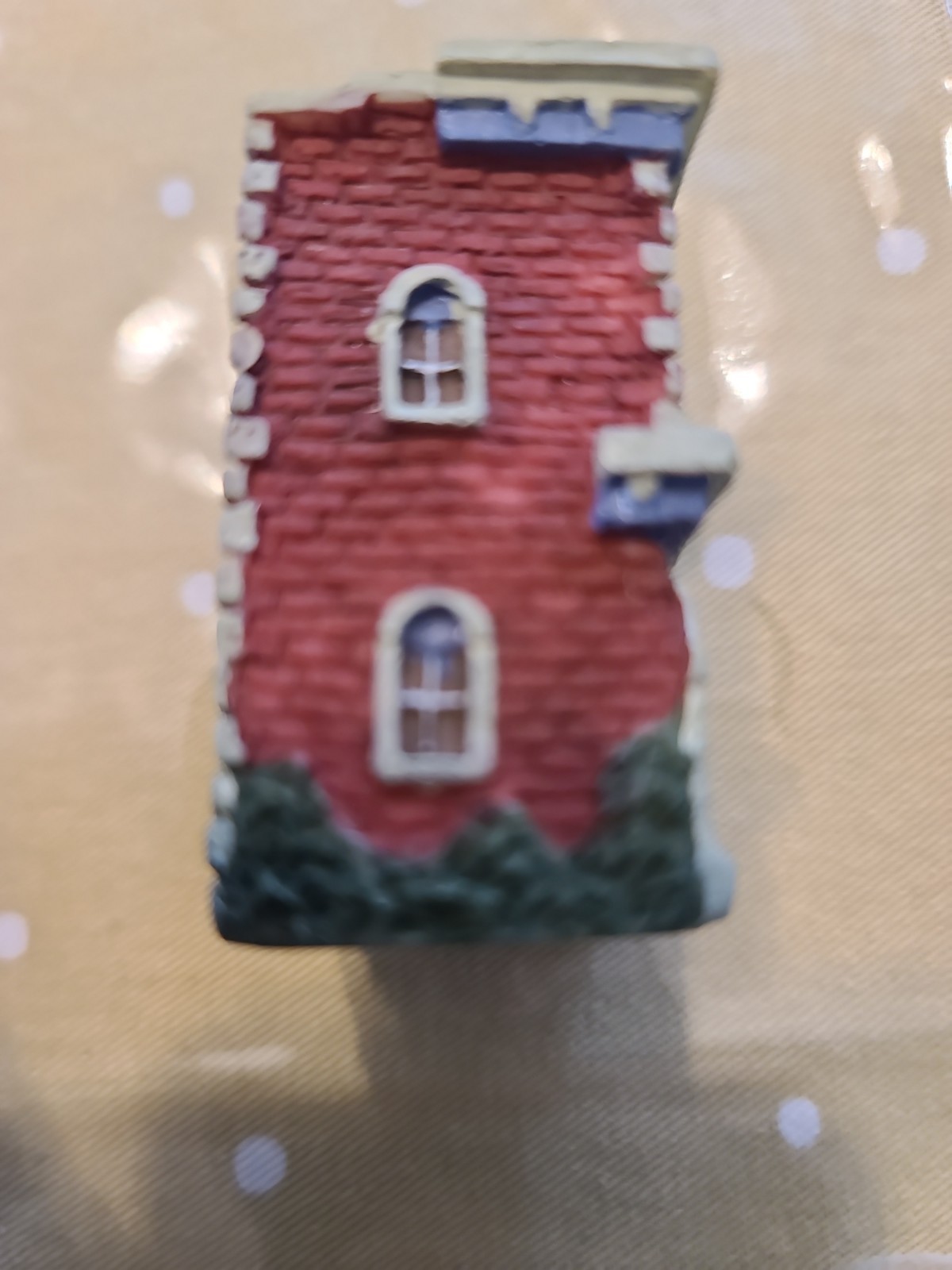 Lemax-Style Fire Co. Fire Station Christmas Village Miniature Building
