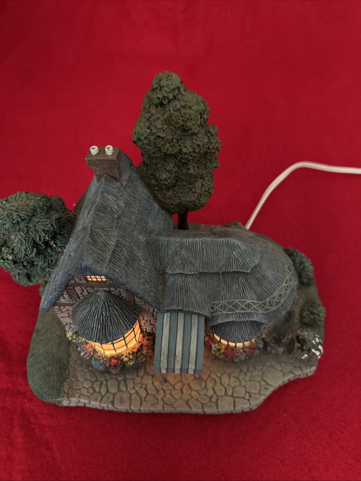 Thomas Kinkade Falbrooke Florist Lamplight Village Collection EUC Light Works!