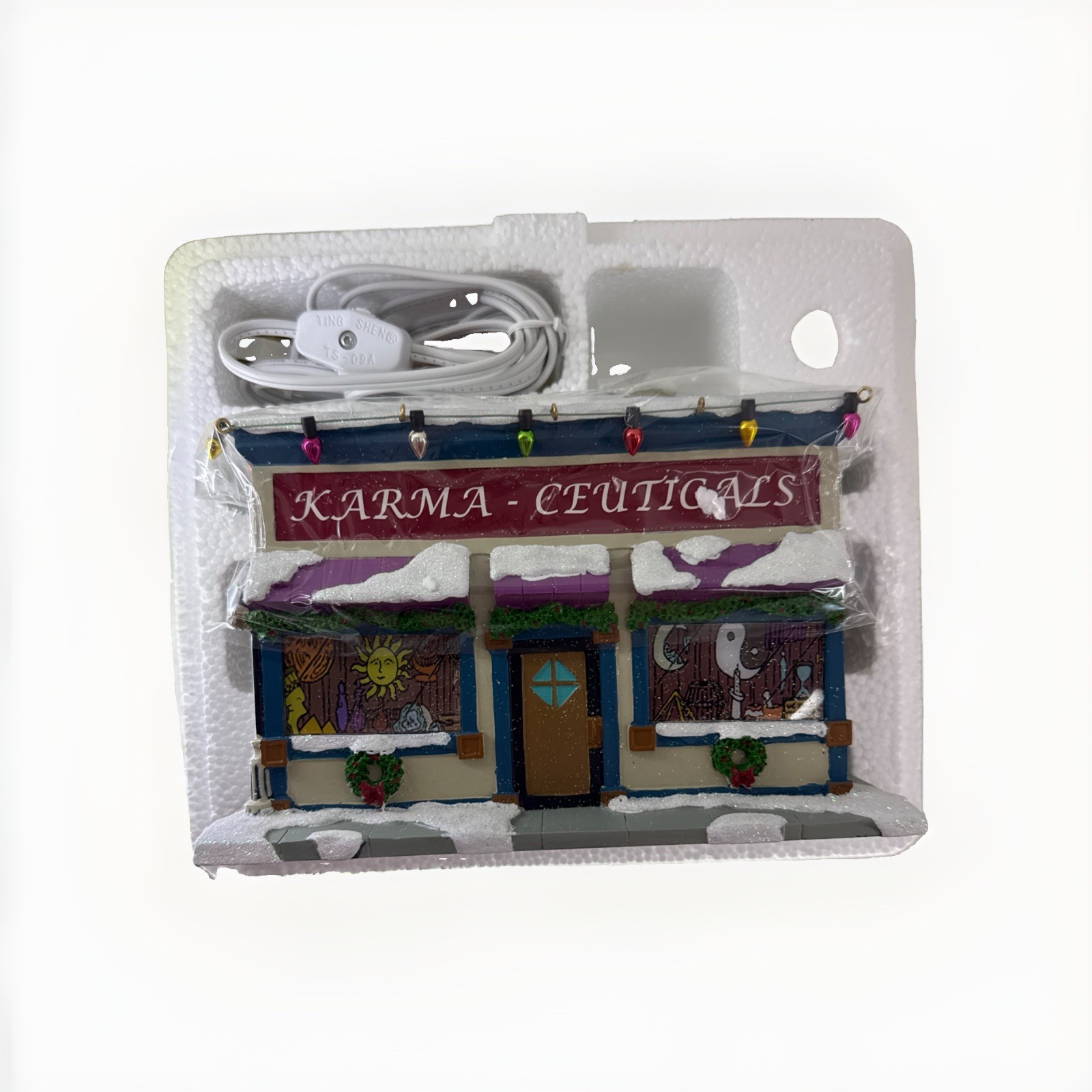 Karma Ceuticals Simpsons Hawthorne Christmas Village, w/ COA