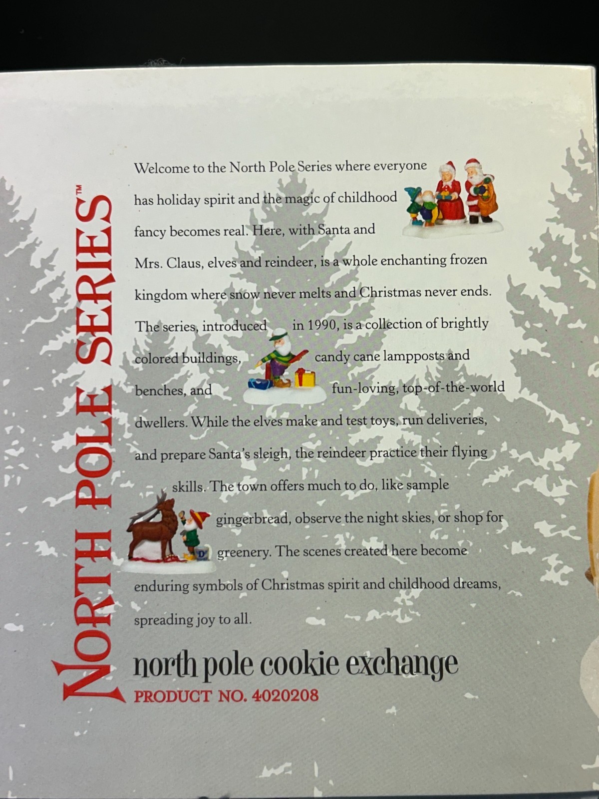 🎄🎄Dept 56 4020208 North Pole Cookie Exchange Santa’s Sweet Shop