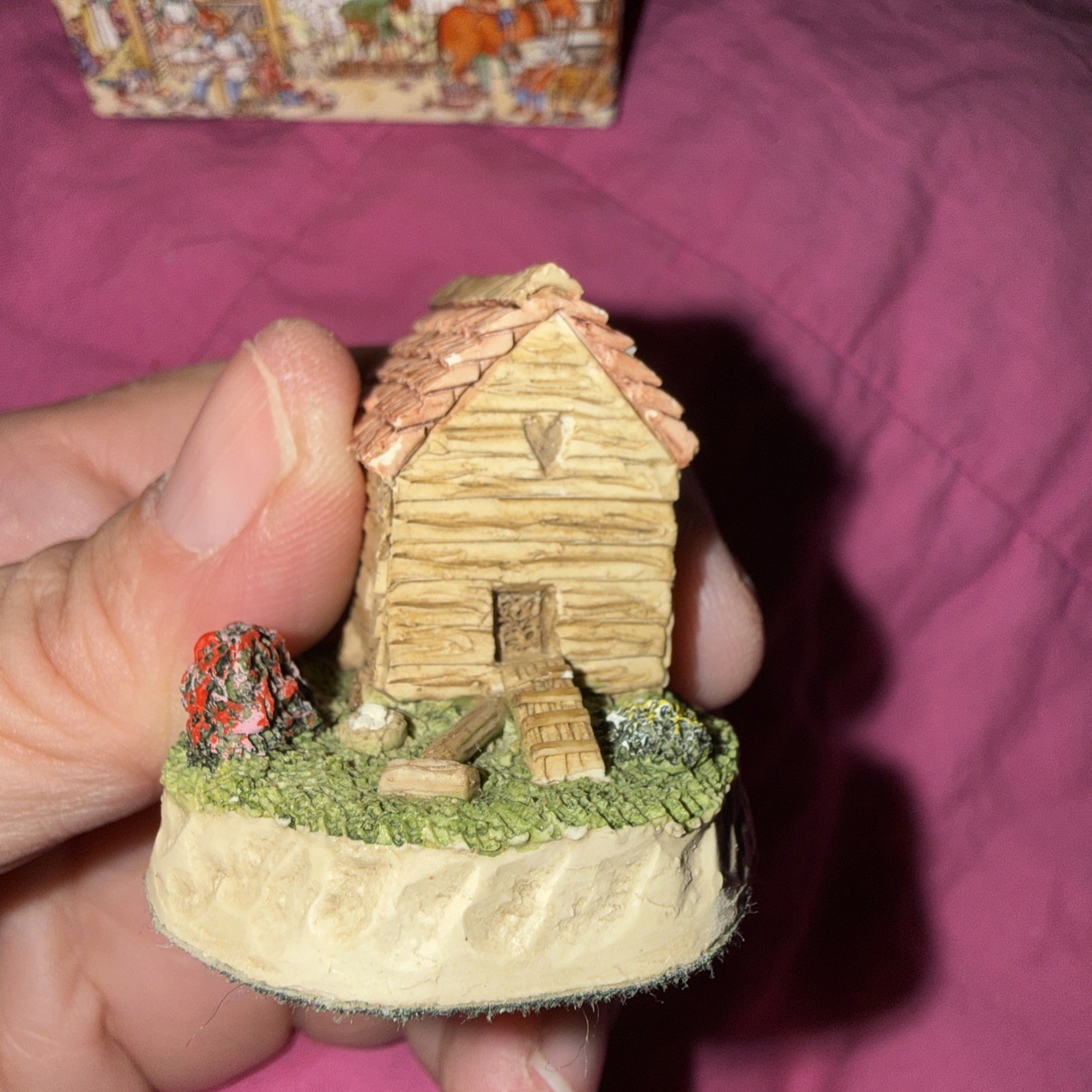 David Winter Cameos “Poultry Ark” Miniature! EUC! 2” X 1.5”