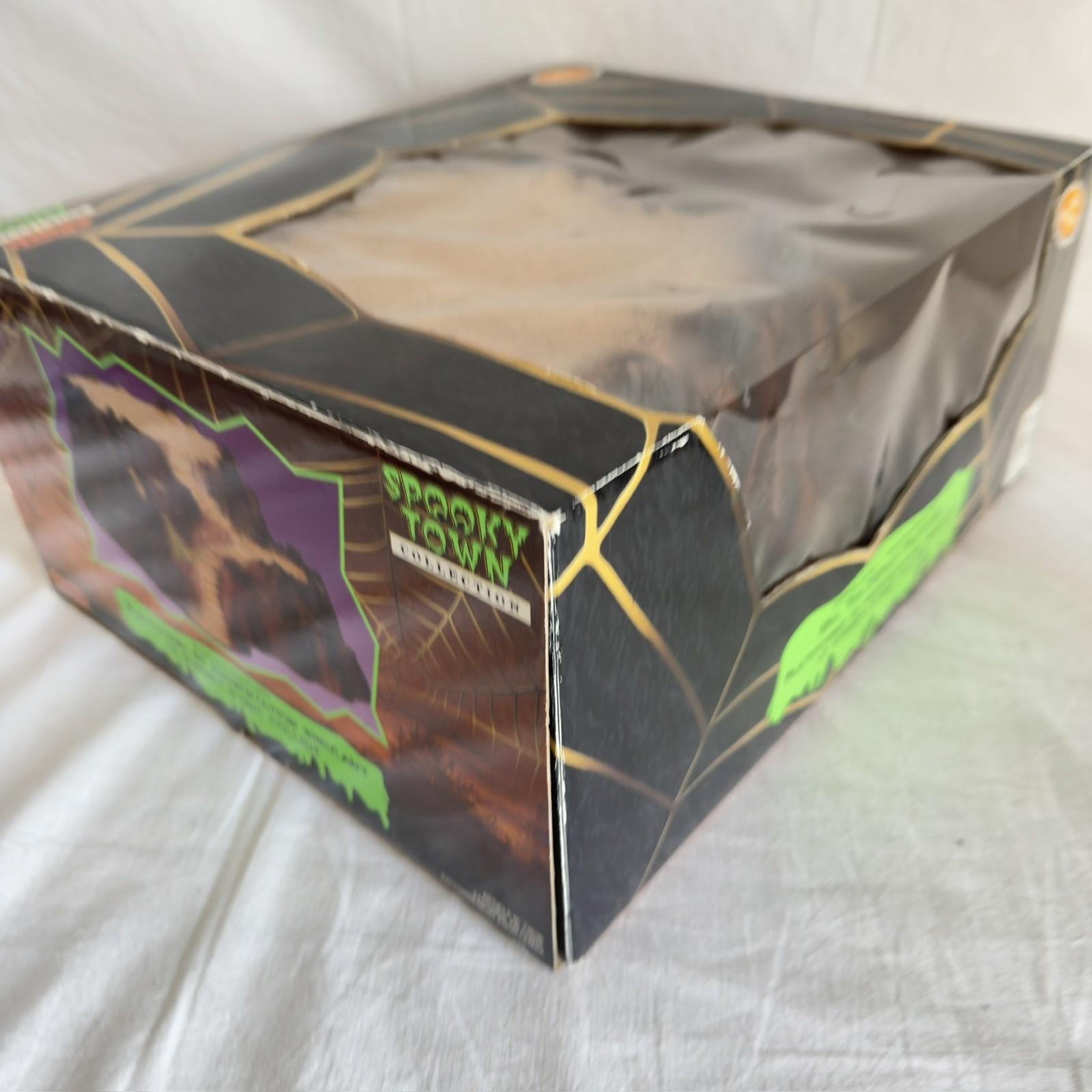 LEMAX Spooky Town “HILL TOP DISPLAY PLATFORM” Large LANDSCAPE Accent #419046 NOS