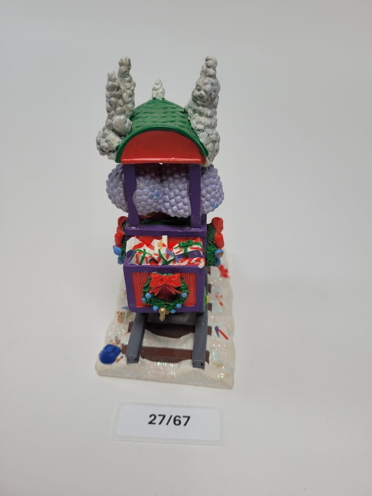 “The Smoking Car” The Simpsons Christmas Express Hamilton Collection