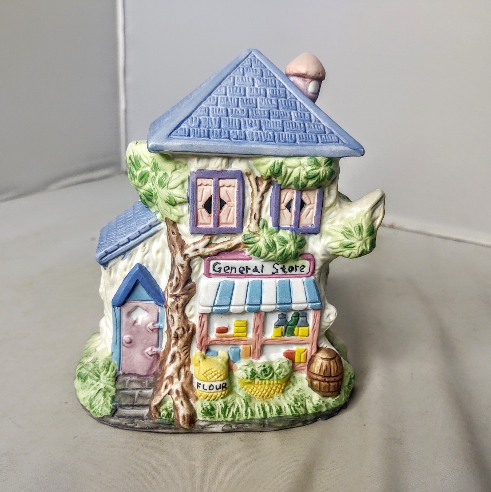 Easter Jubilee Bunny Rabbit General Store Miniature Spring Village Decoration