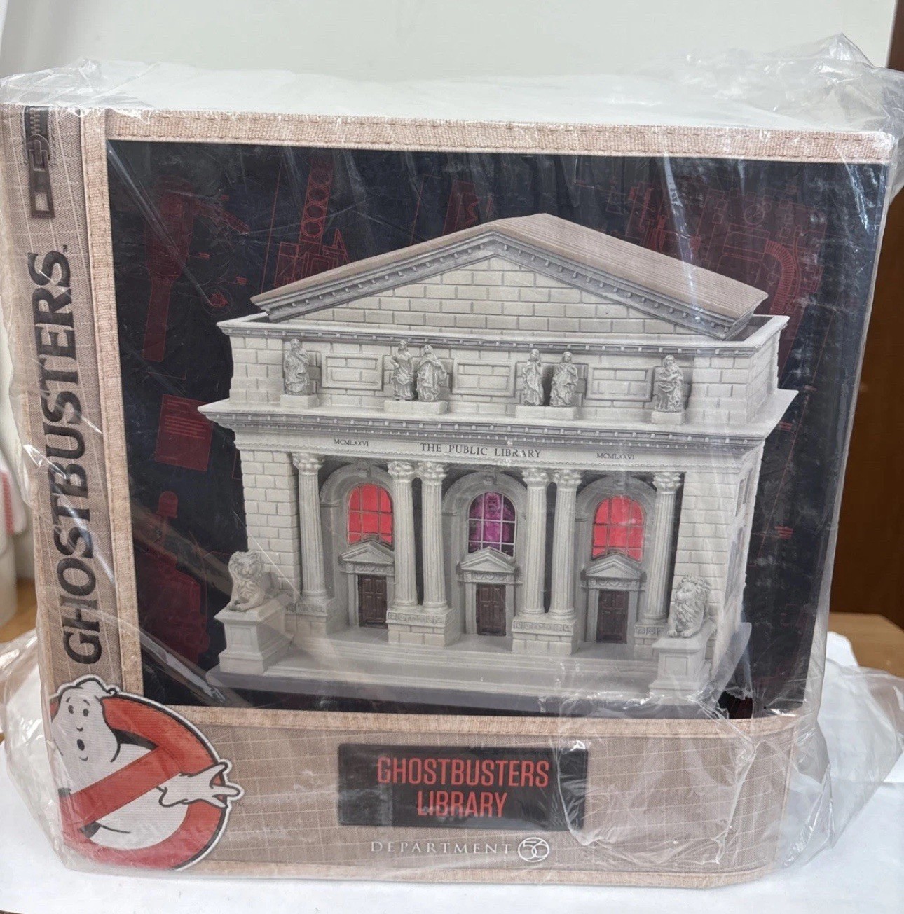 Department 56 Ghostbusters Library 6010482 Dept 2023 NEW