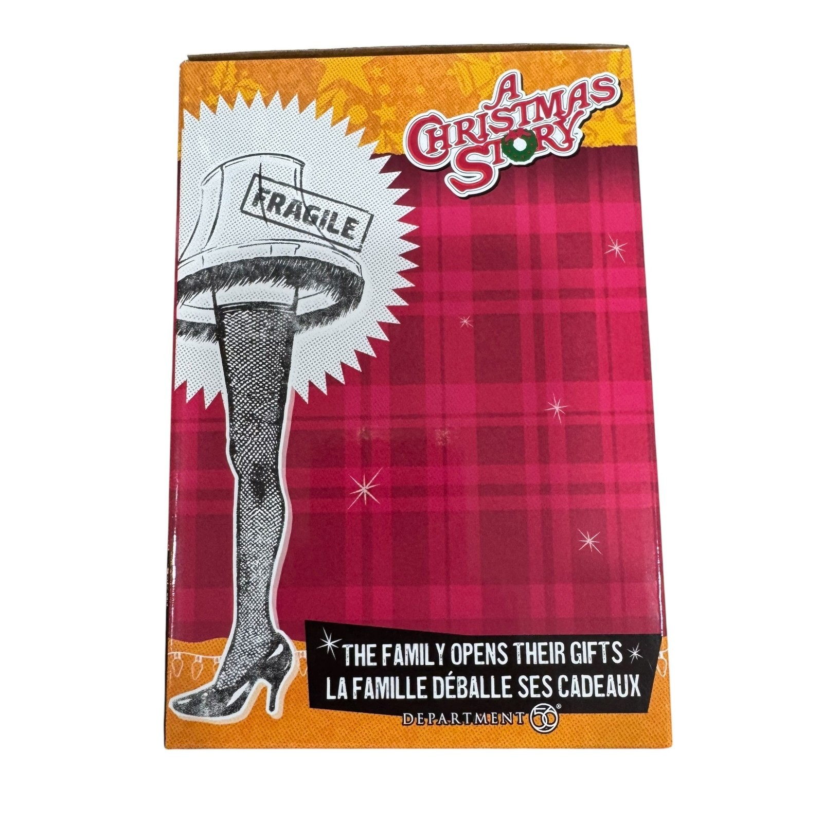 Dept 56 A Christmas Story Village Accessory The Family Opens Their Gifts 6015617