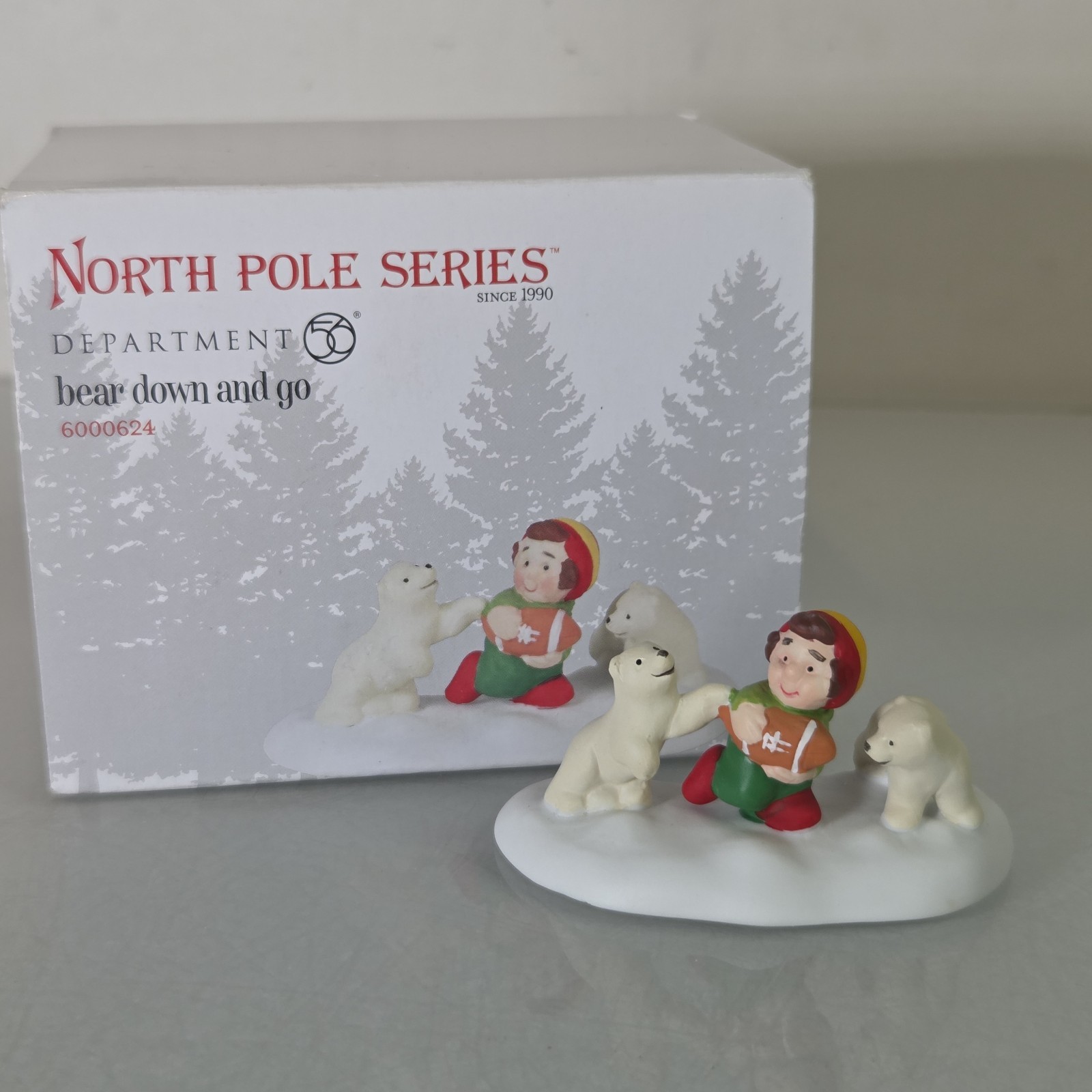 Bear Down And Go Department 56 North Pole Village Dept 56 #6000624