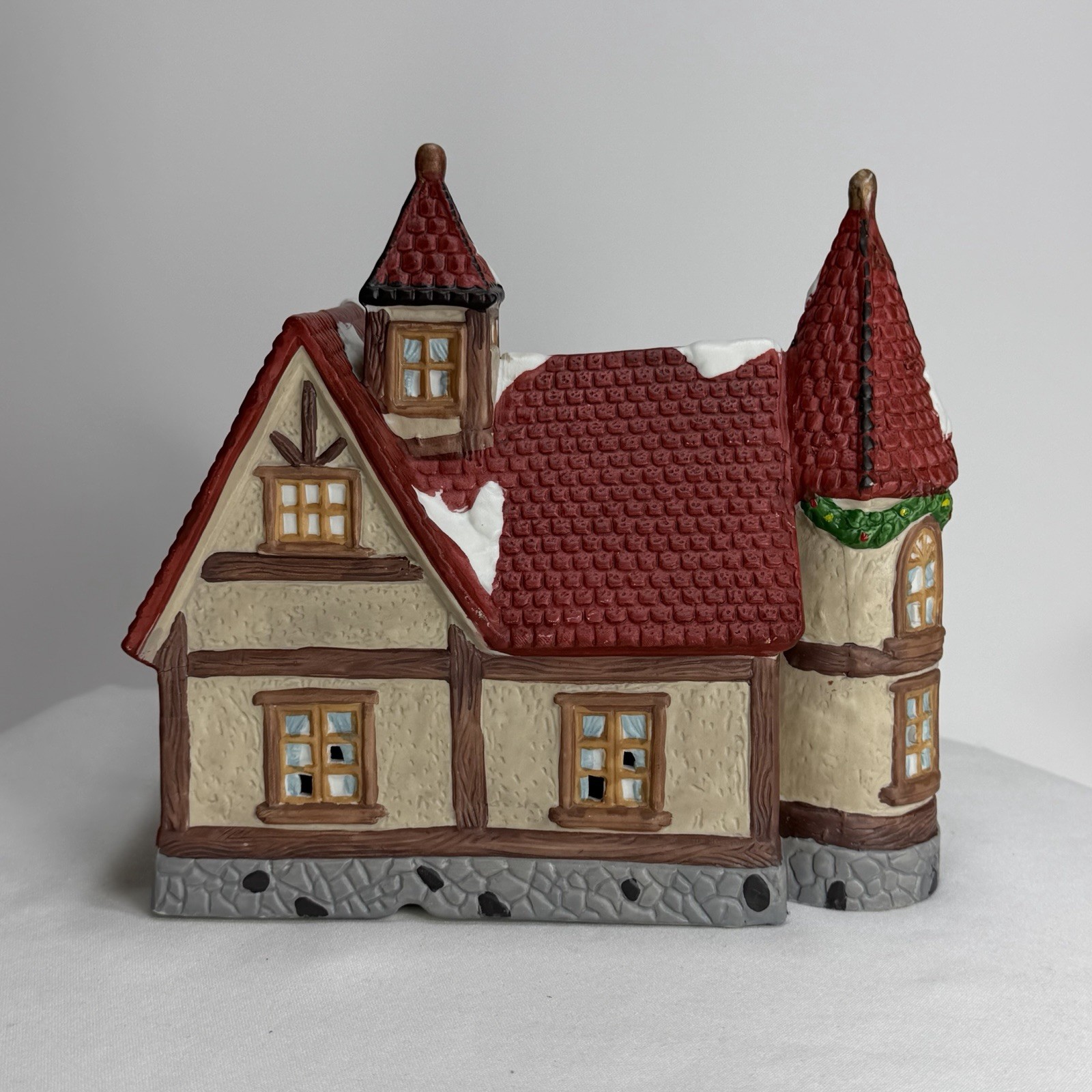 Vintage O’Well 1995 Dickens Keepsake Lighted Christmas Village “Bed & Breakfast”
