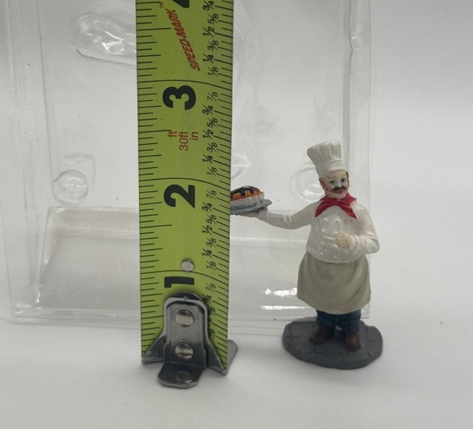 Village House Accessory Baker Cook Christmas Holiday Inspirations